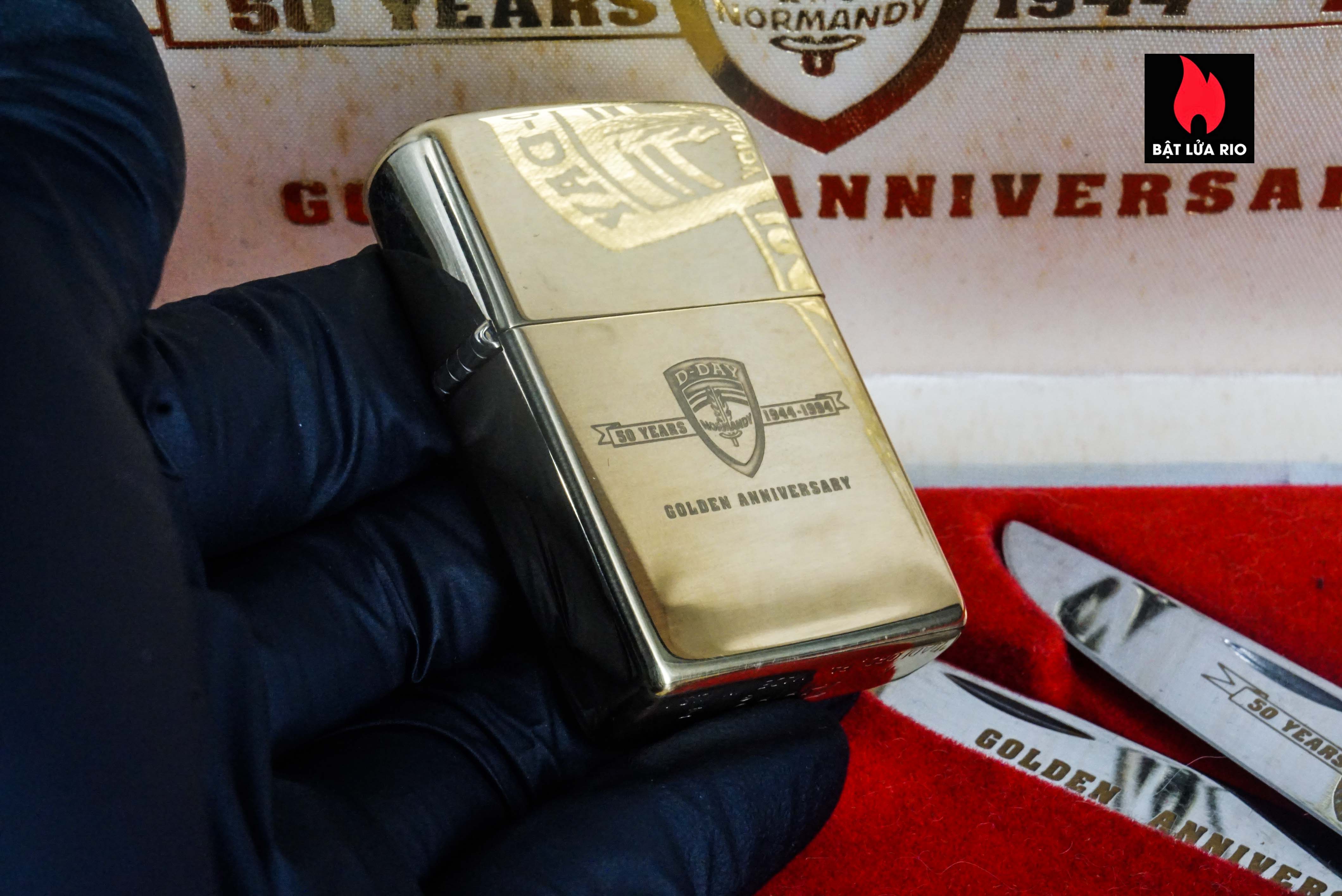 Zippo Set La Mã 1994 – D-Day Golden Anniversary – Normandy 50 Years 1944-1994 7