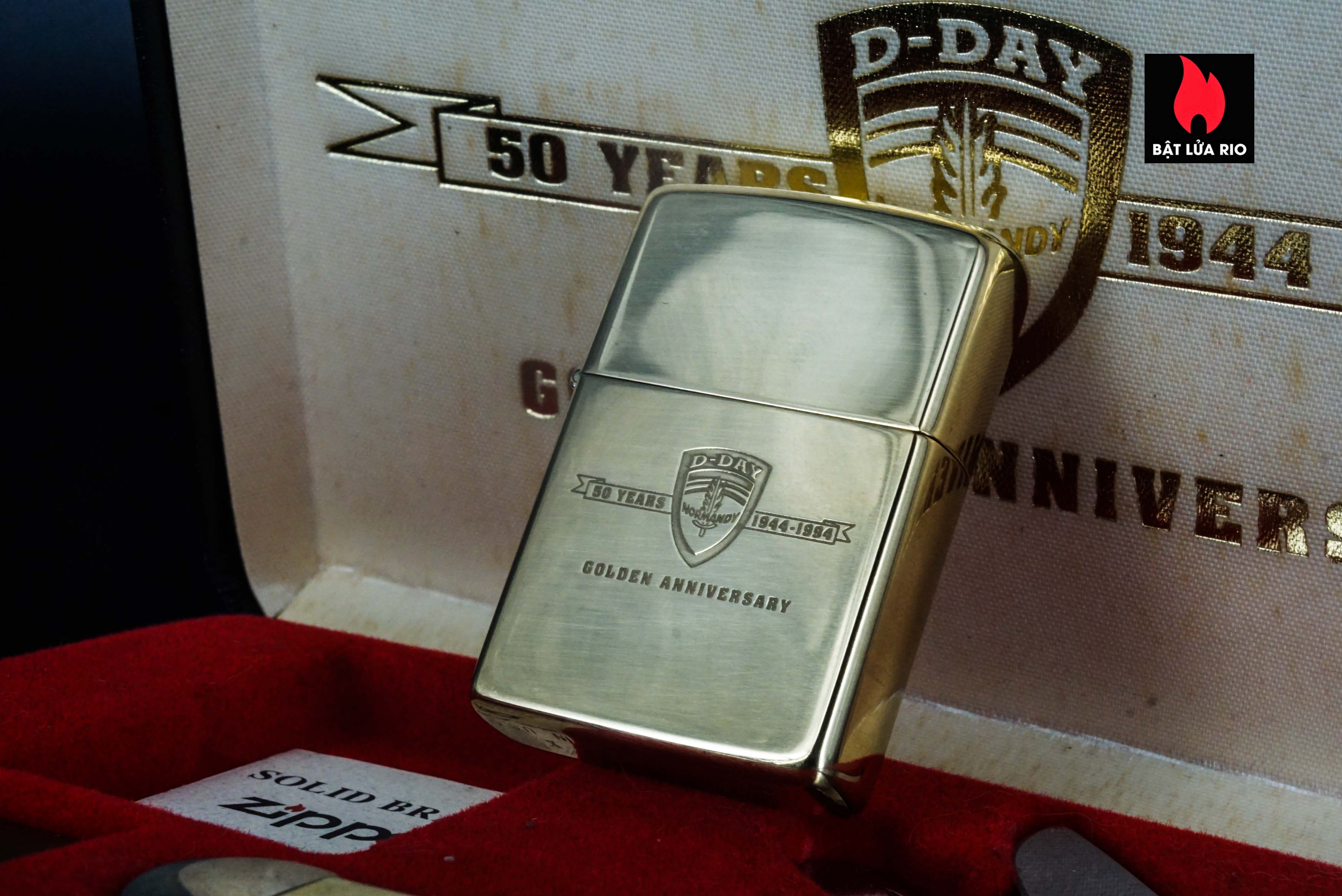 Zippo Set La Mã 1994 – D-Day Golden Anniversary – Normandy 50 Years 1944-1994 9