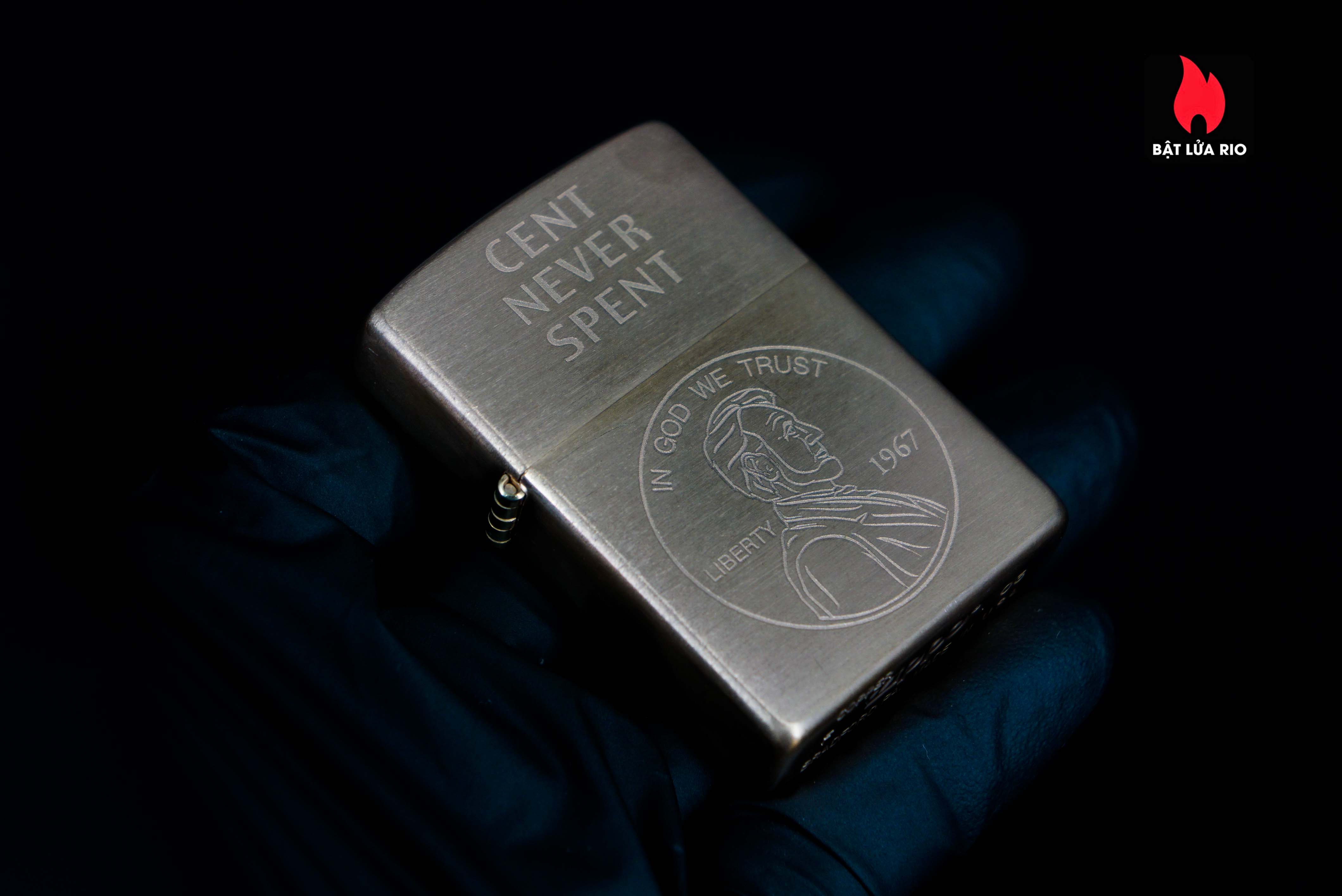 Zippo Solid Copper 2003 – Cent Never Spent – Đồng Đỏ 2003 53 Zippo Solid Copper 2003 – Cent Never Spent – Đồng Đỏ 2003 3