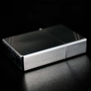 Zippo Xưa 1935 – Plain Trơn – Bản Lề Ngoài 3 Chấu – Ruột Pitton 16 Lỗ 2