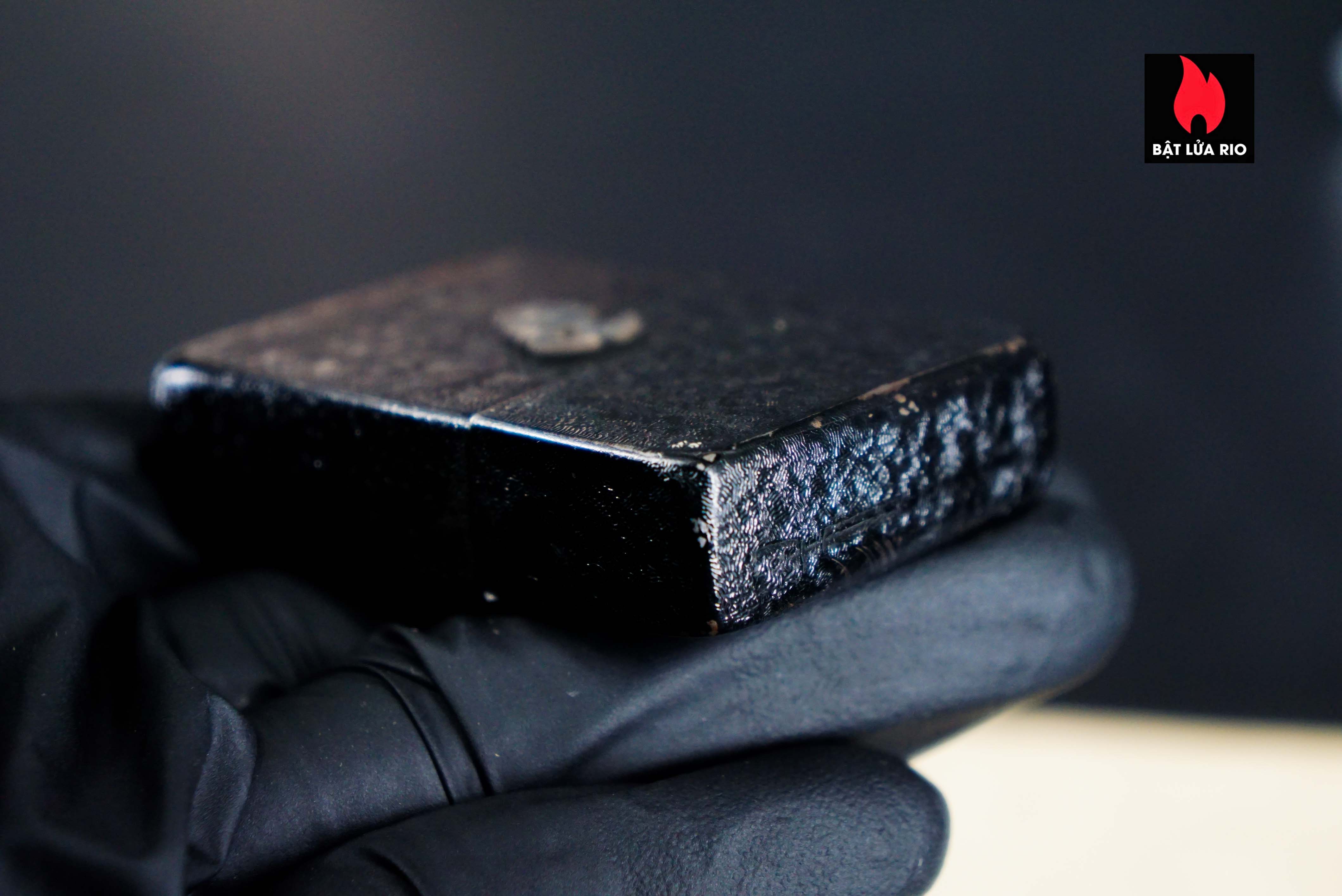 Zippo Xưa 1942 – Black Crackle – World War II – Us Navy 2