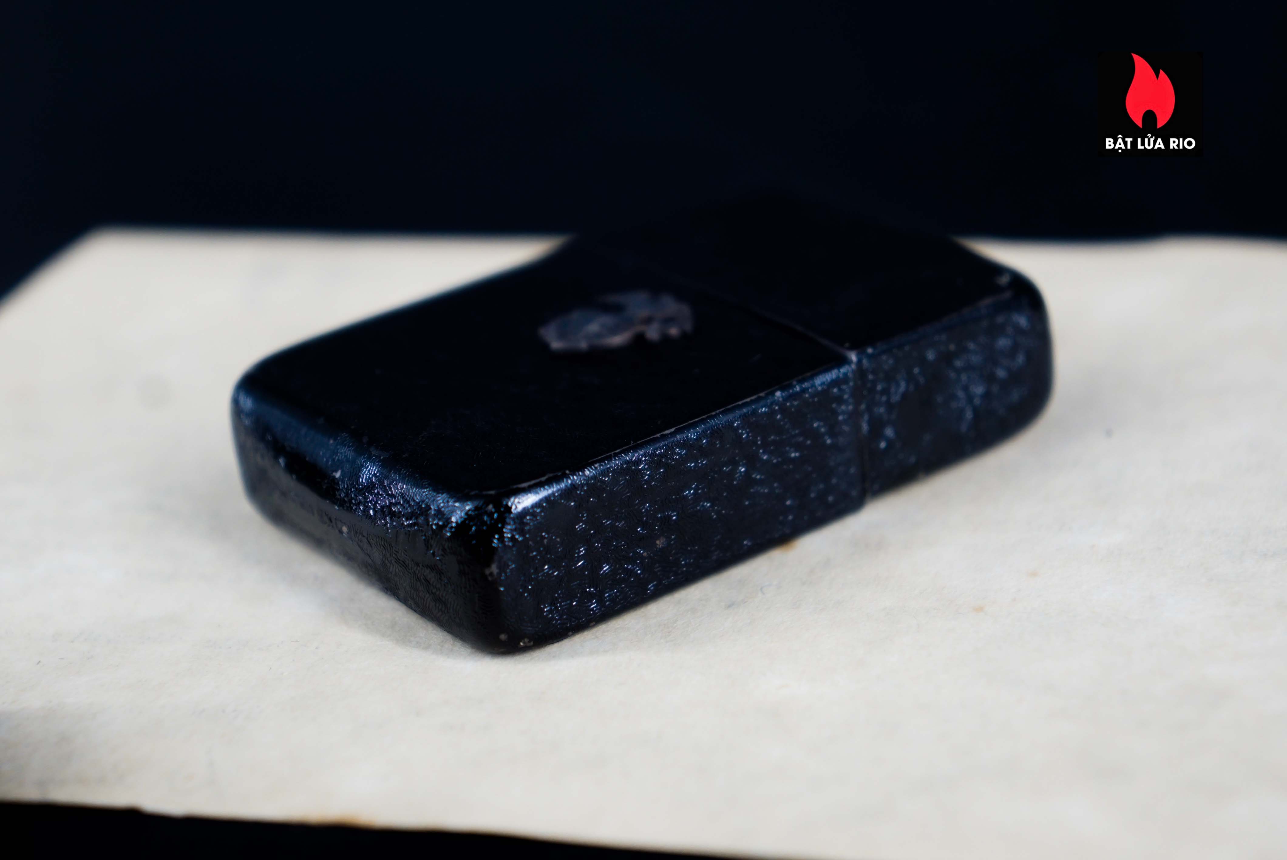 Zippo Xưa 1942 – Black Crackle – World War II – Us Navy 25