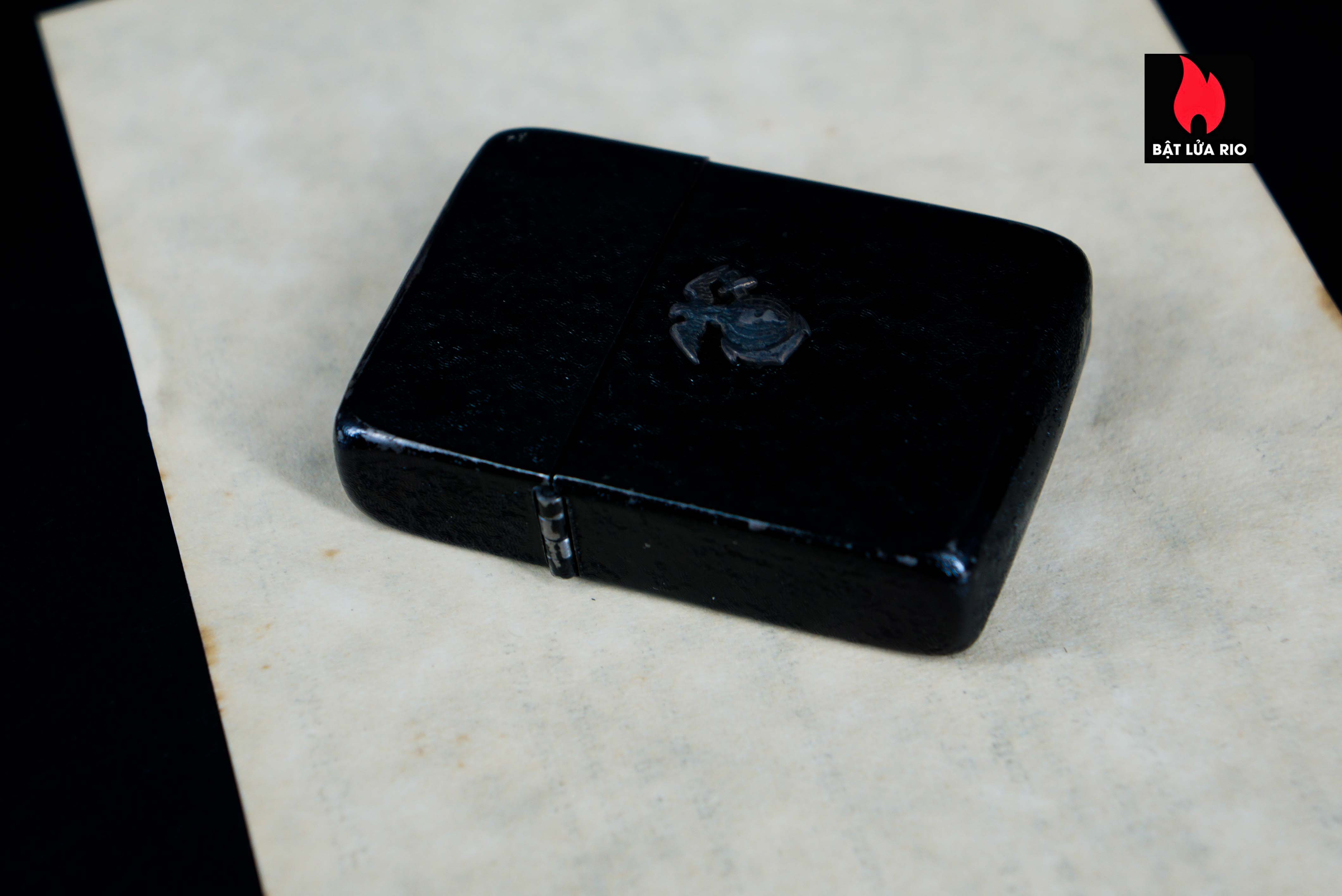 Zippo Xưa 1942 – Black Crackle – World War II – Us Navy 27