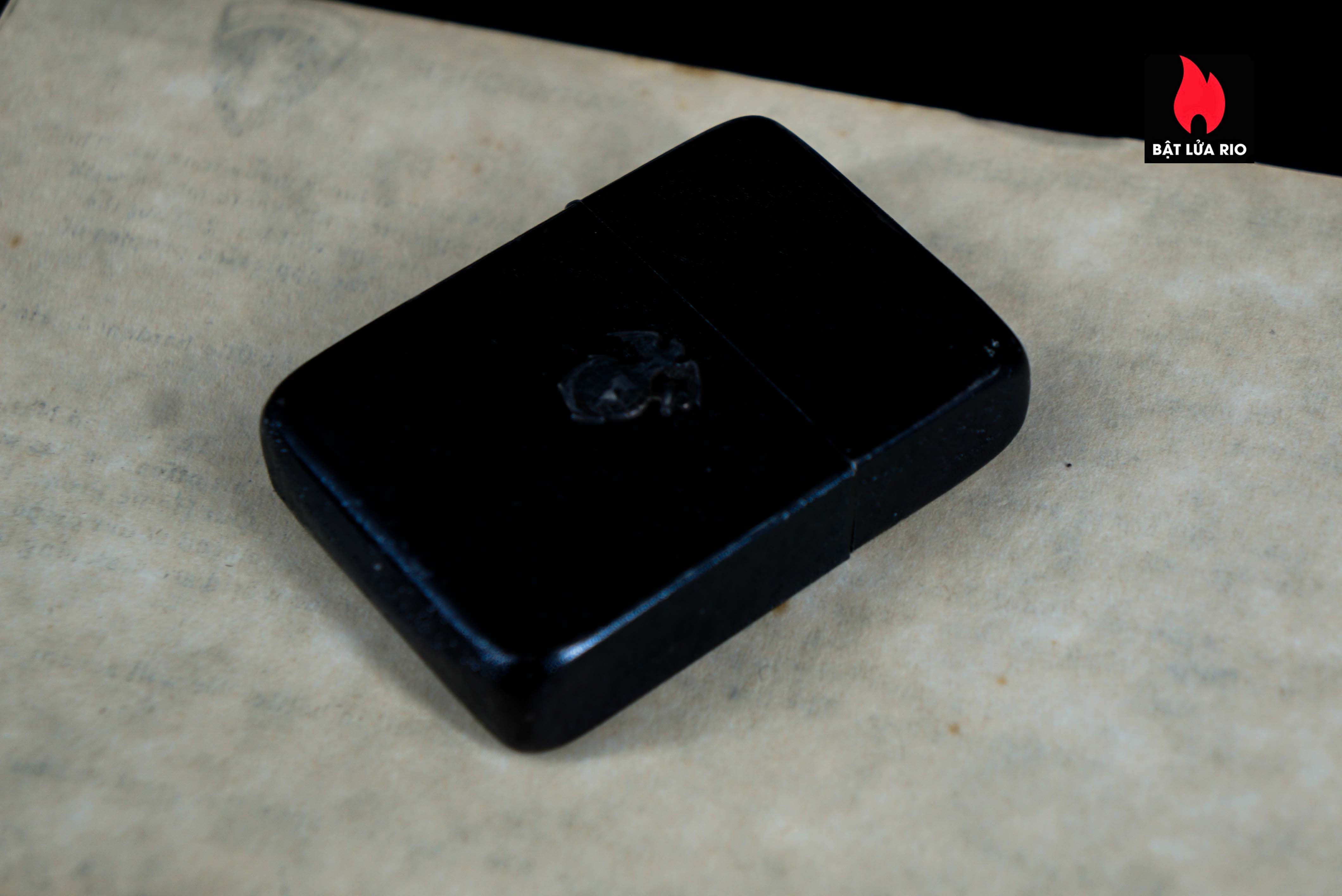 Zippo Xưa 1942 – Black Crackle – World War II – Us Navy 28