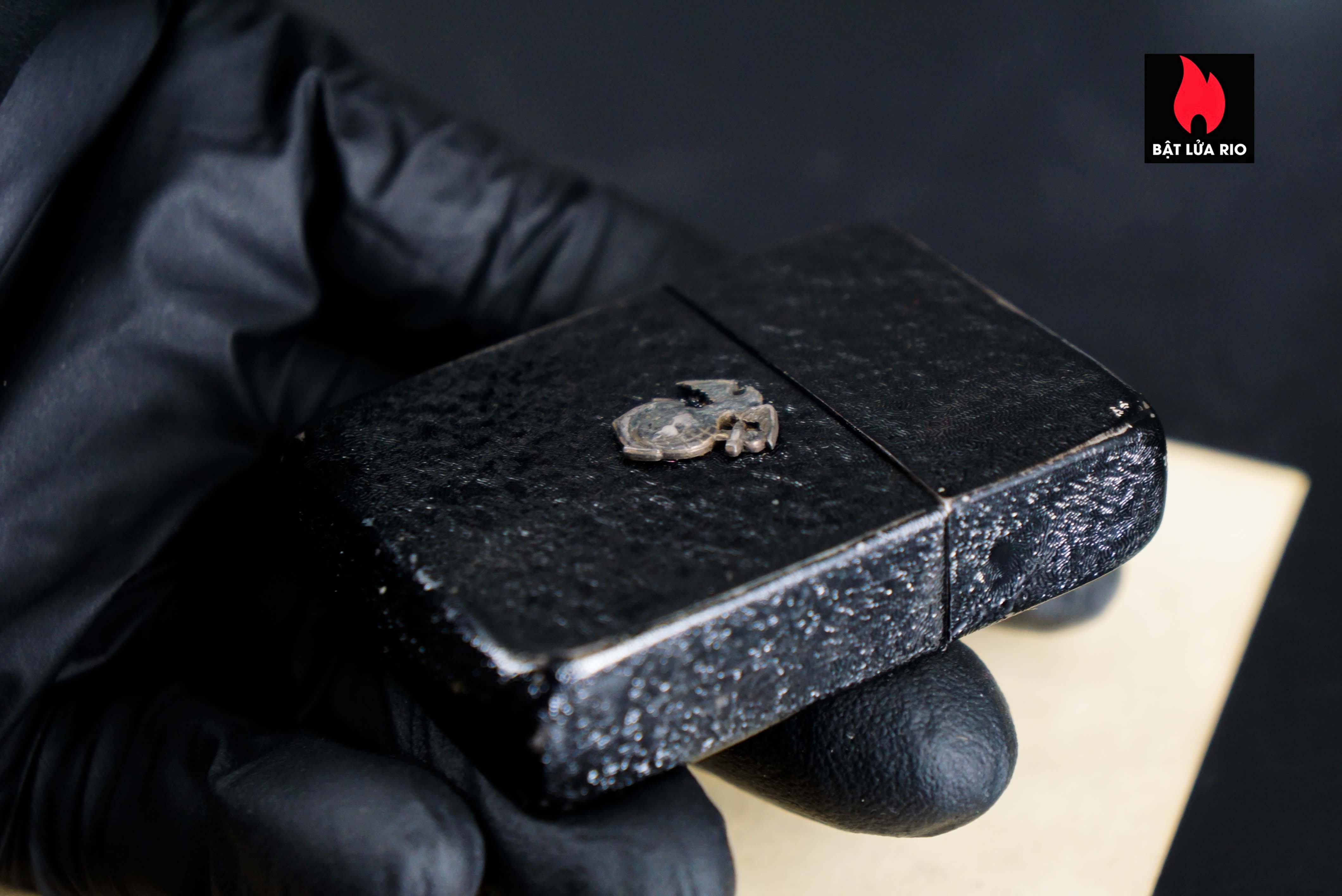 Zippo Xưa 1942 – Black Crackle – World War II – Us Navy 4