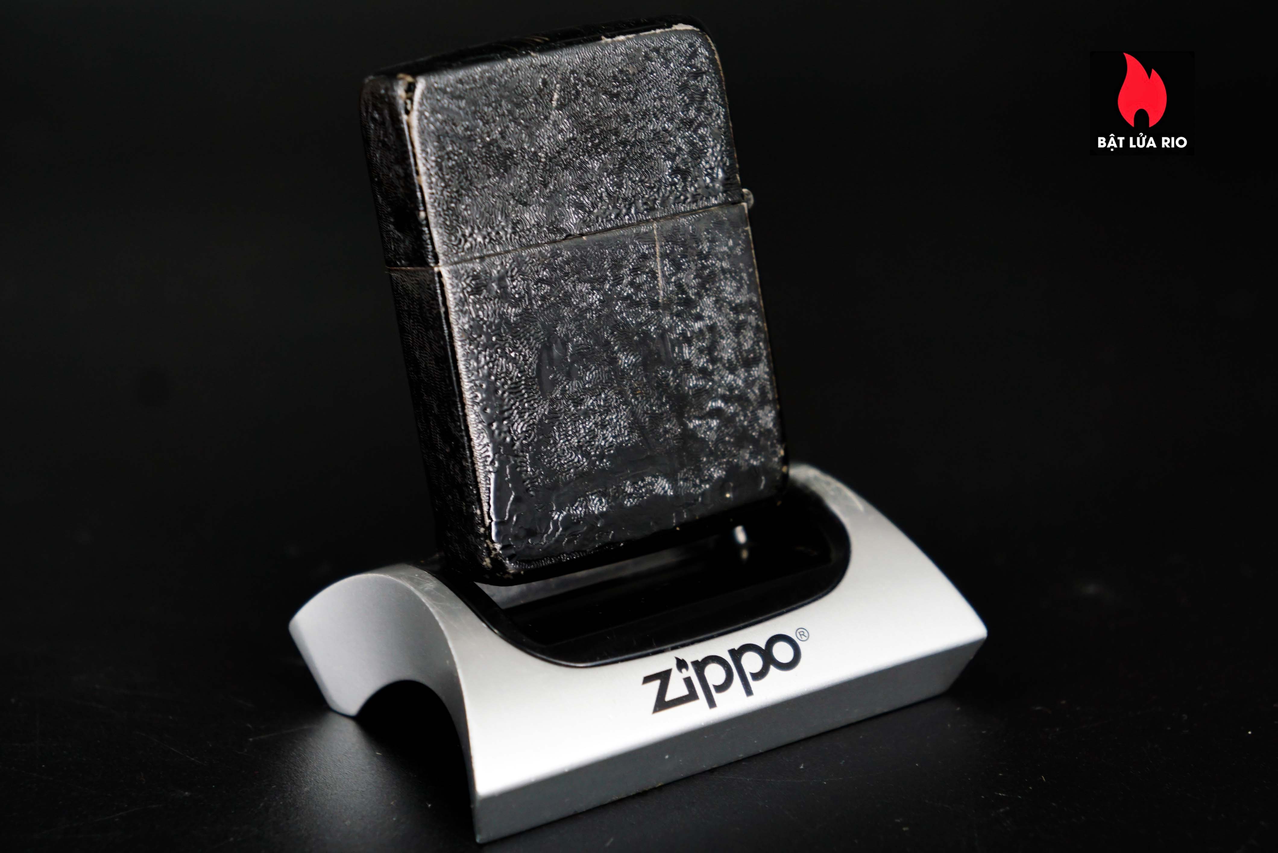 Zippo Xưa 1942 – Black Crackle – World War II – Us Navy 8