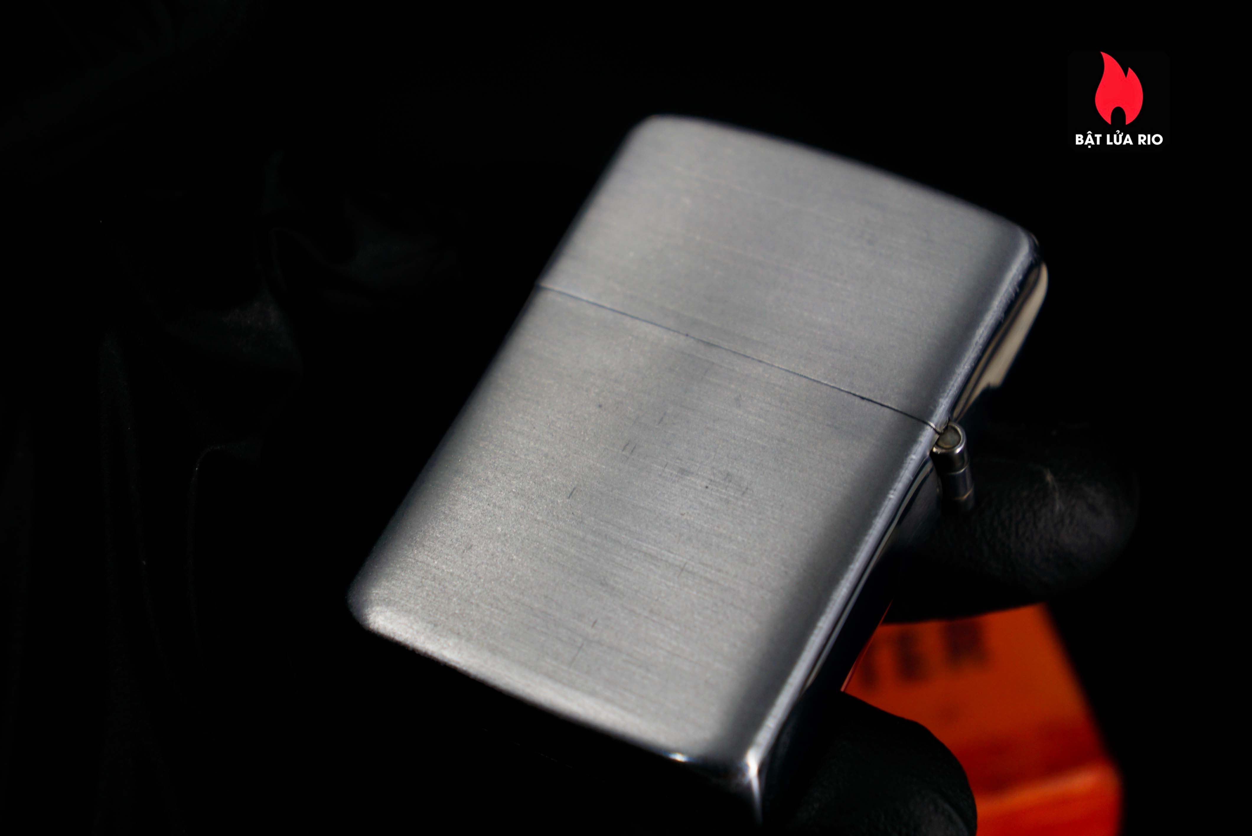 Zippo Xưa 1947 – Vỏ Nickel – Ruột Nikel – Richfield Oil Company 1