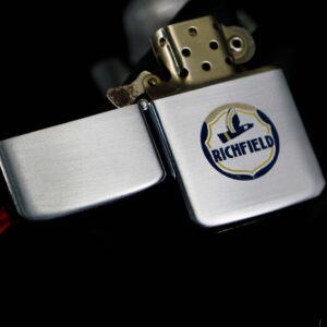 Zippo Xưa 1947 – Vỏ Nickel – Ruột Nikel – Richfield Oil Company 10