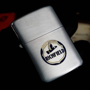 Zippo Xưa 1947 – Vỏ Nickel – Ruột Nikel – Richfield Oil Company 11