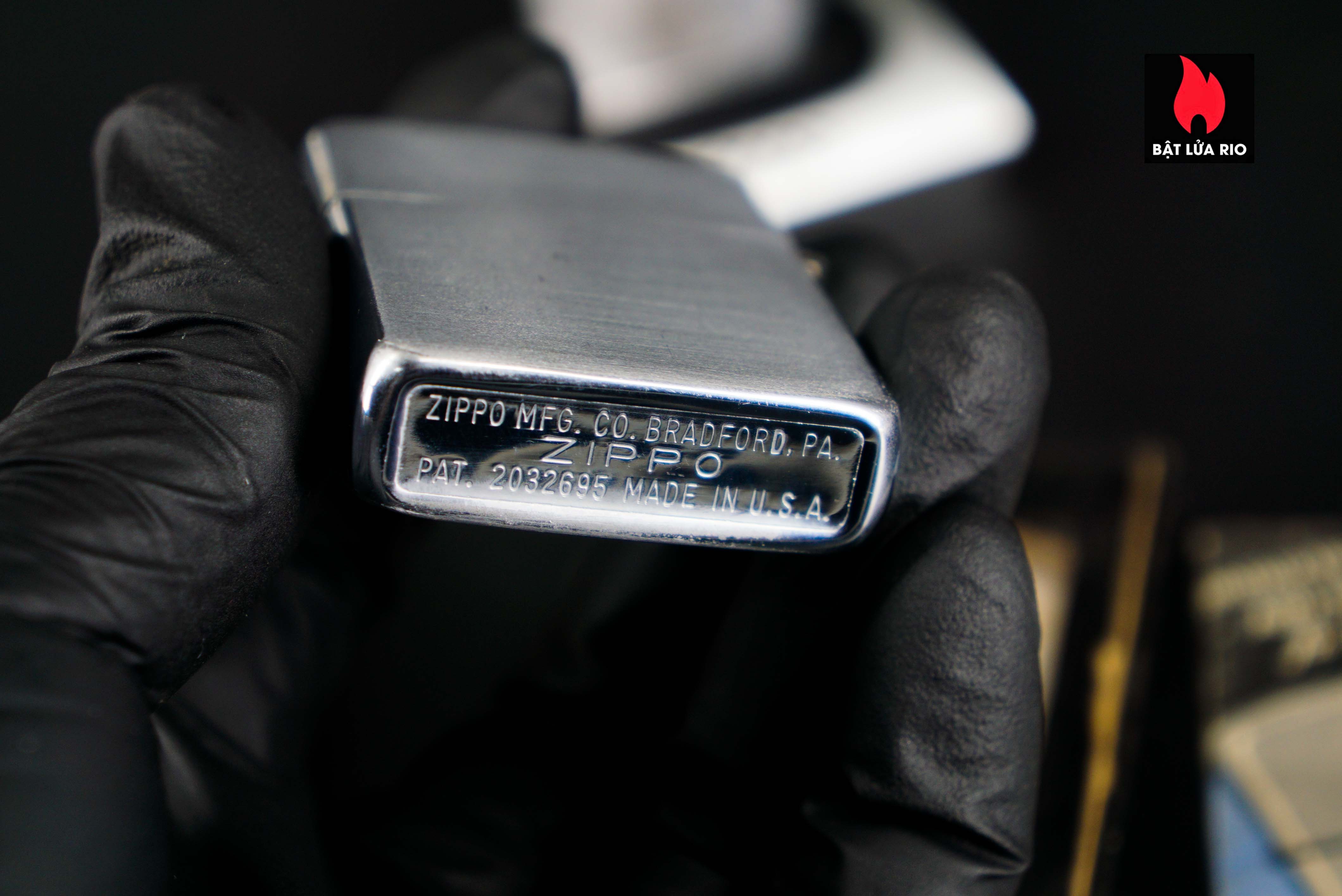 Zippo Xưa 1947 – Vỏ Nickel – Ruột Nikel – Richfield Oil Company 12