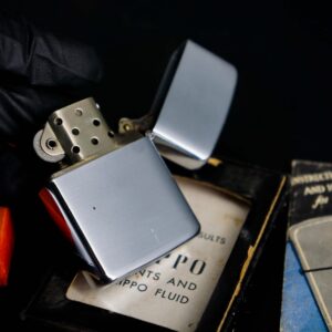 Zippo Xưa 1947 – Vỏ Nickel – Ruột Nikel – Richfield Oil Company 15