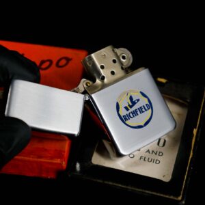 Zippo Xưa 1947 – Vỏ Nickel – Ruột Nikel – Richfield Oil Company 16