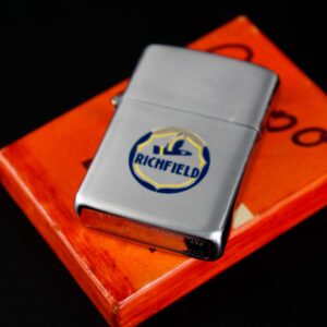 Zippo Xưa 1947 – Vỏ Nickel – Ruột Nikel – Richfield Oil Company 4