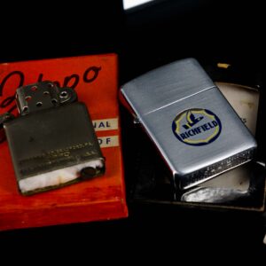 Zippo Xưa 1947 – Vỏ Nickel – Ruột Nikel – Richfield Oil Company 5