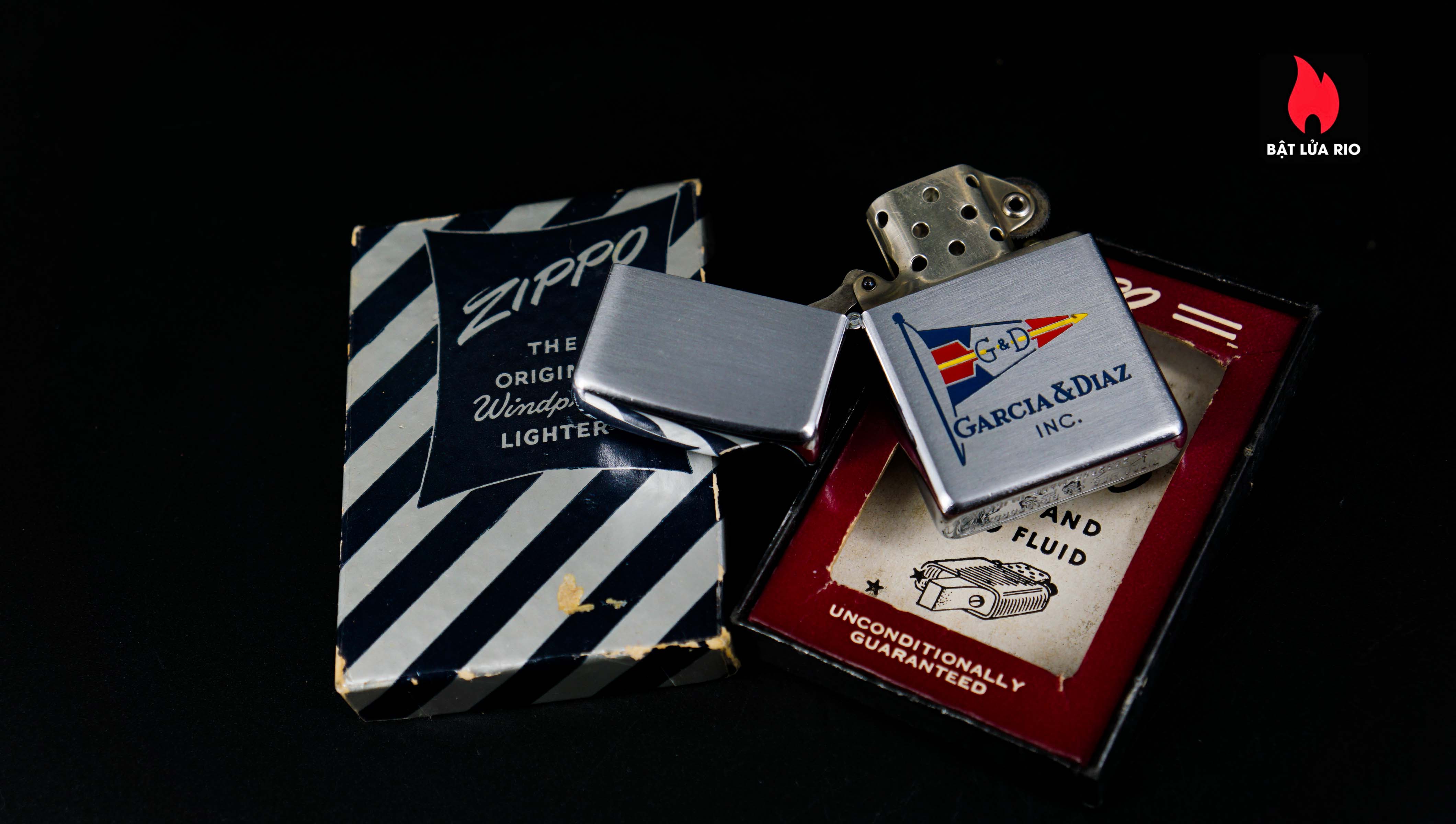 Zippo Xưa 1949-1950 – Garcia & Diaz 13