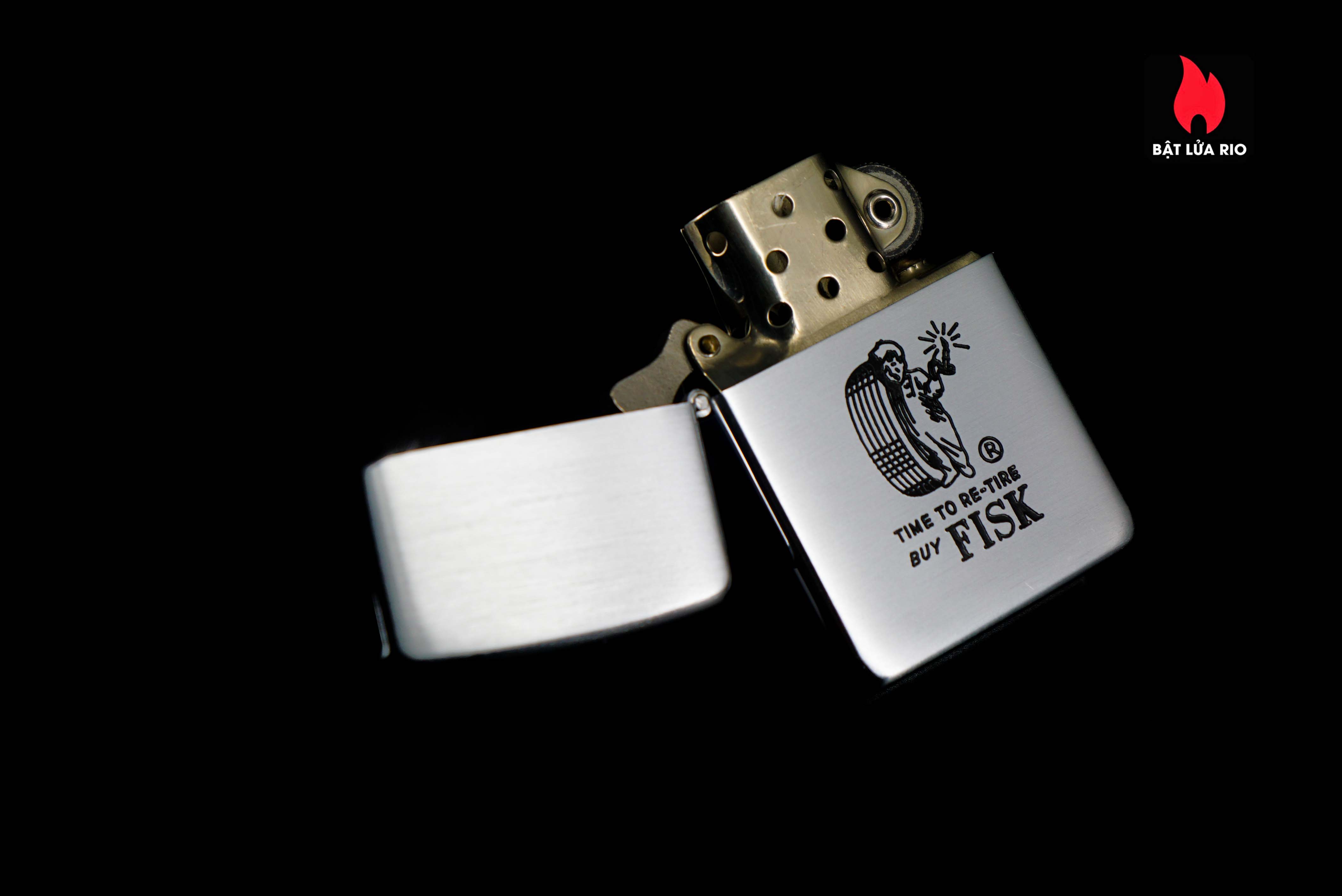 Zippo Xưa 1949-1950 – Time To Re-Tire Buy Fisk 11