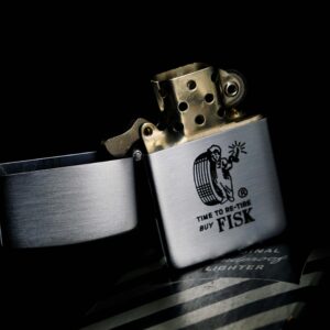 Zippo Xưa 1949-1950 – Time To Re-Tire Buy Fisk 17