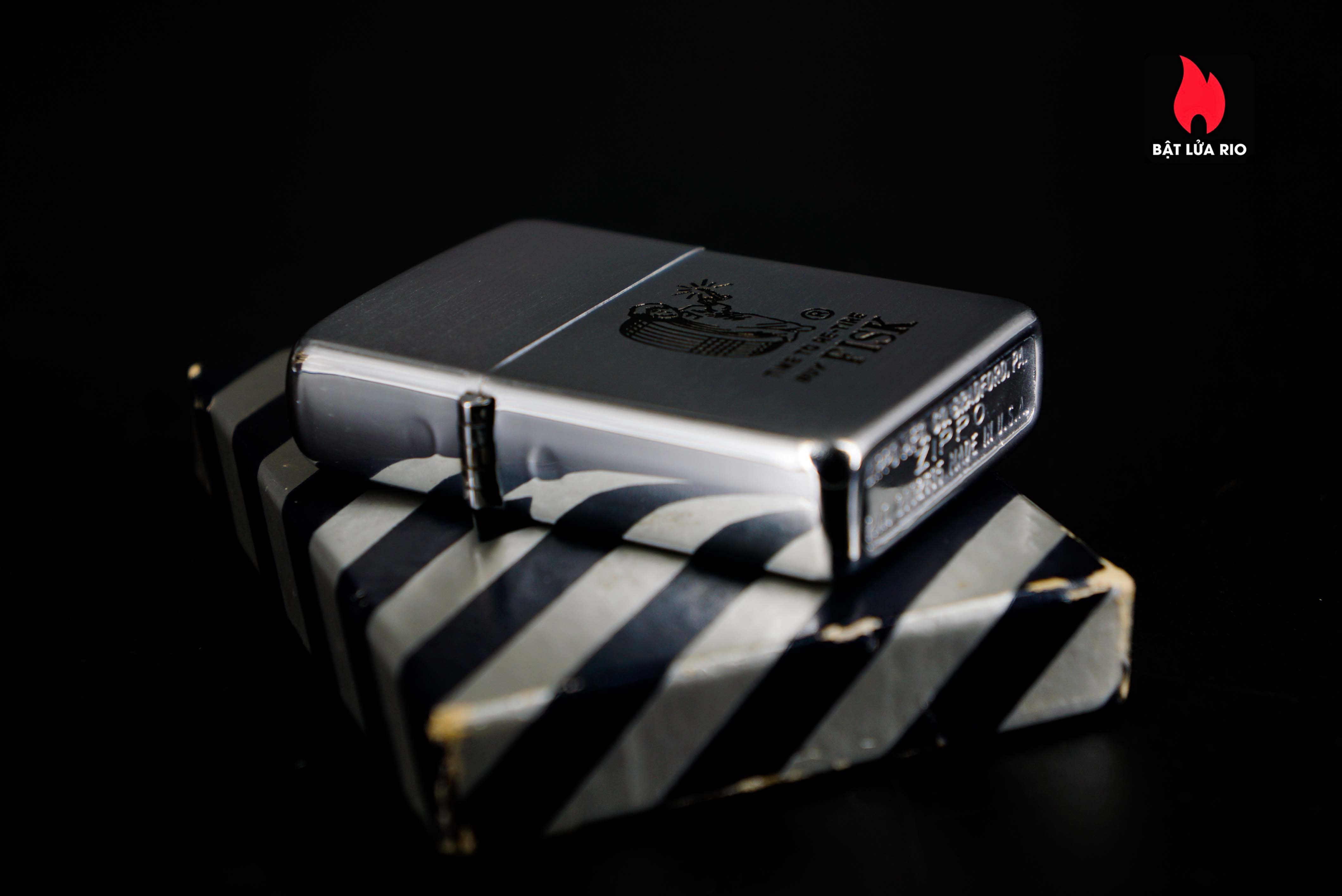 Zippo Xưa 1949-1950 – Time To Re-Tire Buy Fisk 19