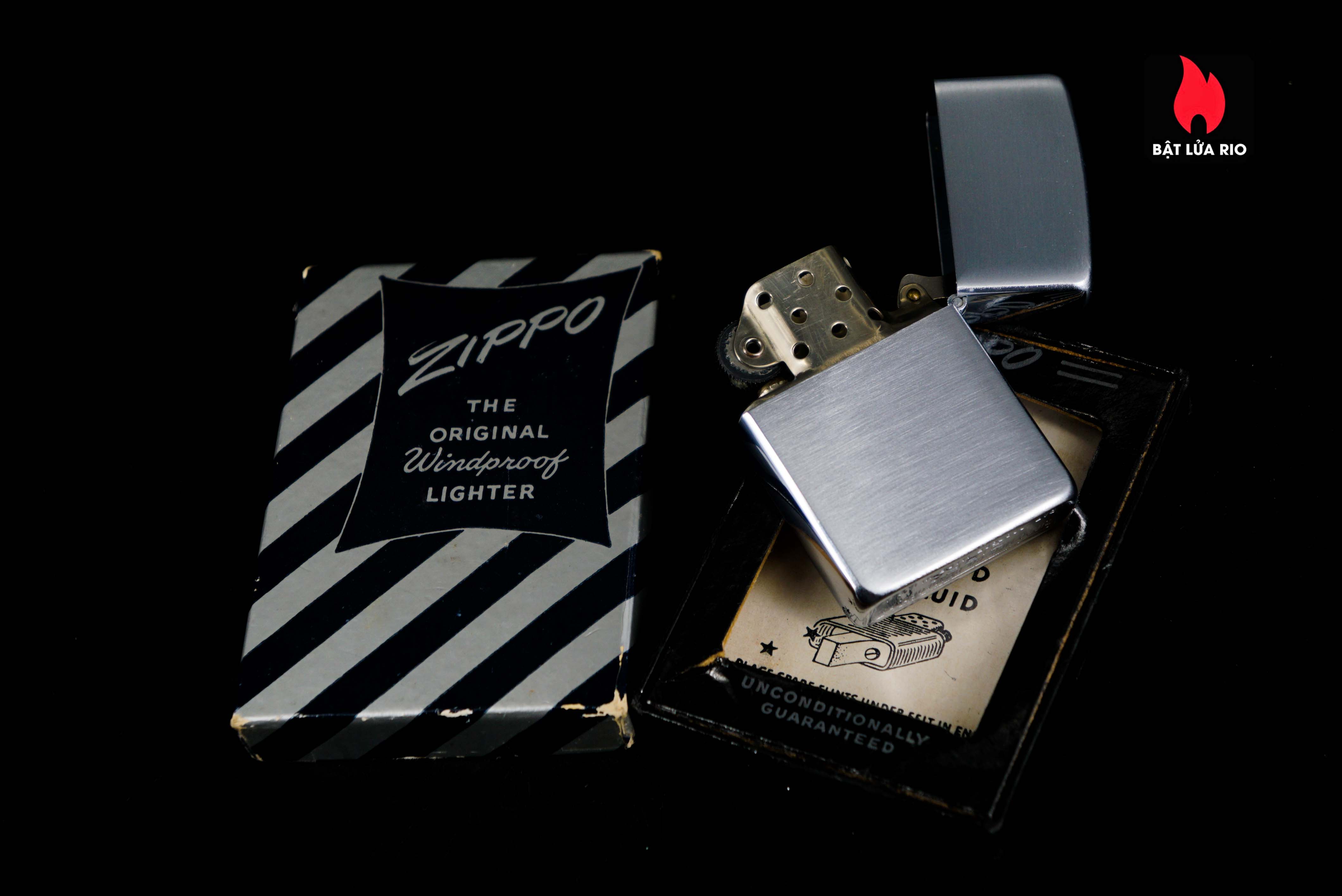 Zippo Xưa 1949-1950 – Time To Re-Tire Buy Fisk 24