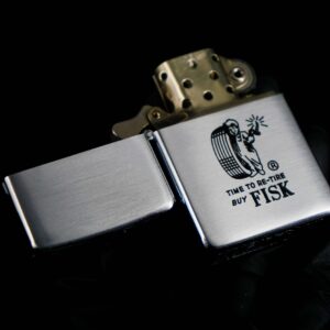 Zippo Xưa 1949-1950 – Time To Re-Tire Buy Fisk 5