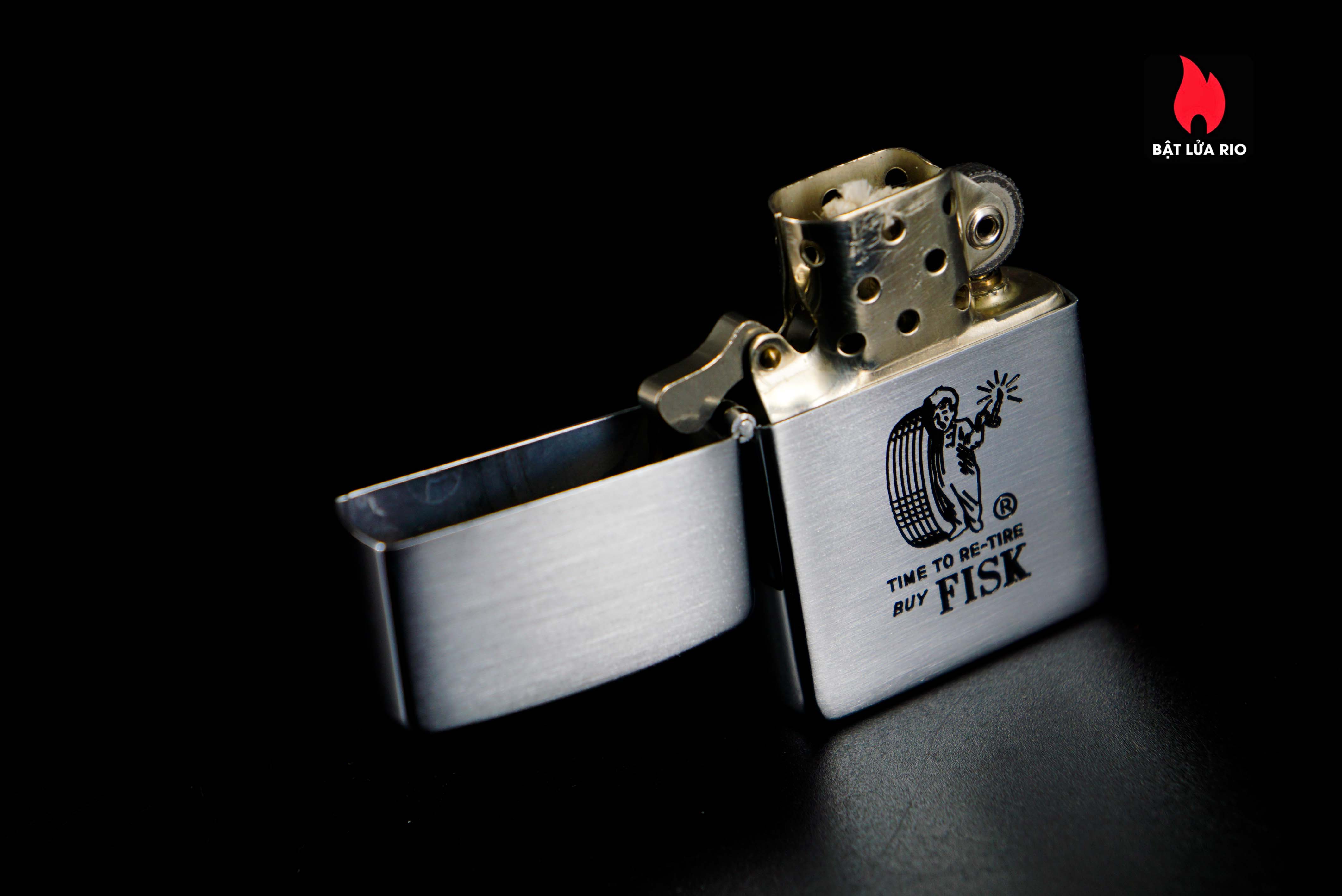 Zippo Xưa 1949-1950 – Time To Re-Tire Buy Fisk 8