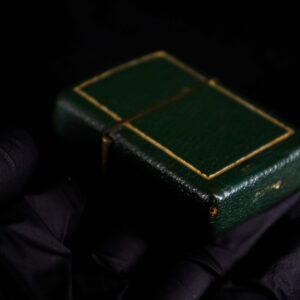 Zippo Xưa 1950 – Green Full Leather Wrap 10