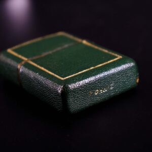 Zippo Xưa 1950 – Green Full Leather Wrap 17