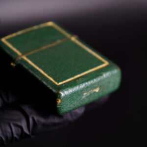 Zippo Xưa 1950 – Green Full Leather Wrap 7