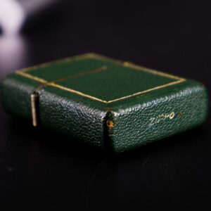 Zippo Xưa 1950 – Green Full Leather Wrap 16