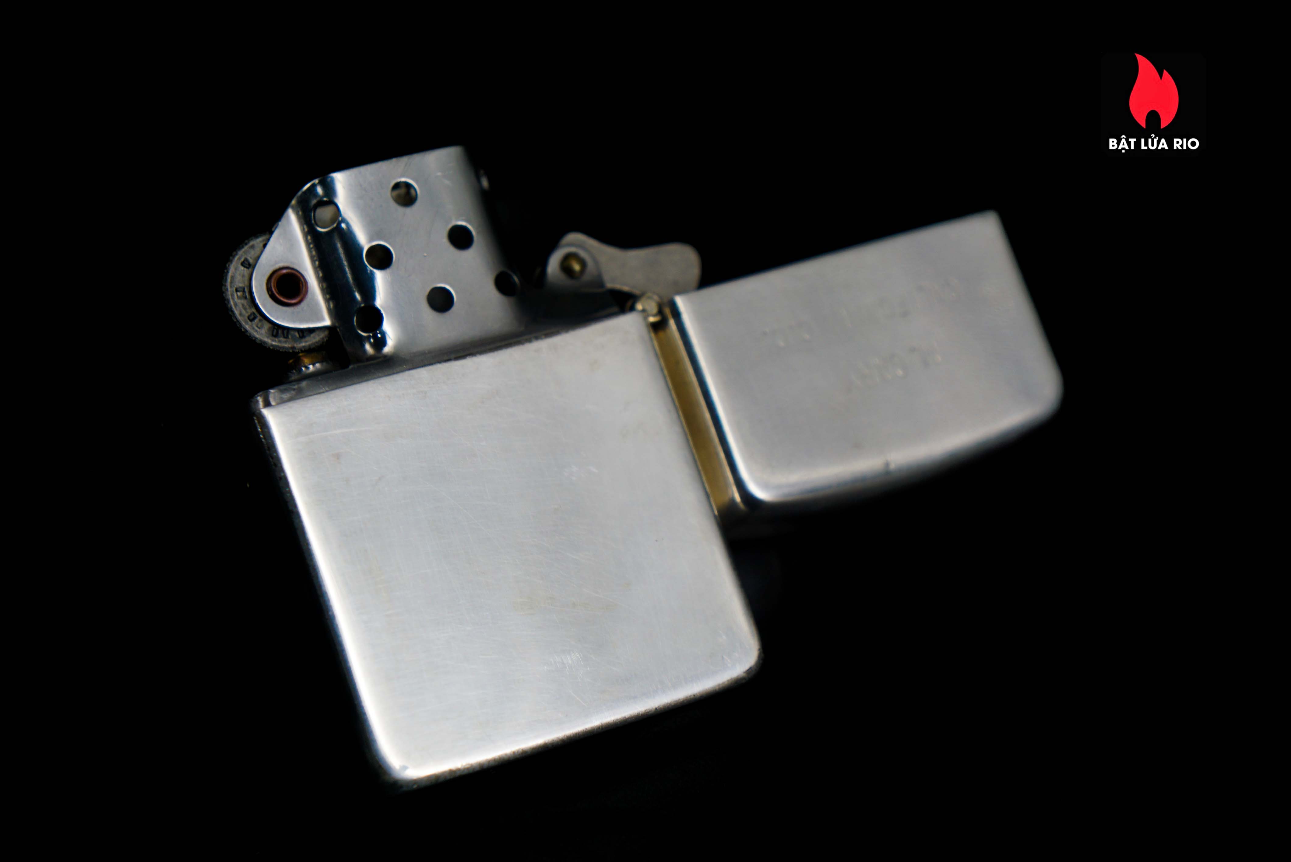 Zippo Xưa 1950s – Sterling – Bạc Nguyên Khối – Bạc Khối 92.5 – San Gabriel Country Club 1