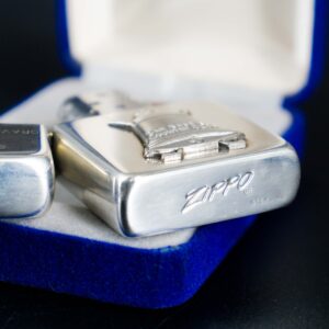 Zippo Xưa 1950s – Sterling – Bạc Nguyên Khối – Bạc Khối 92.5 – San Gabriel Country Club 10