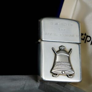 Zippo Xưa 1950s – Sterling – Bạc Nguyên Khối – Bạc Khối 92.5 – San Gabriel Country Club 11