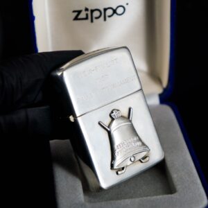 Zippo Xưa 1950s – Sterling – Bạc Nguyên Khối – Bạc Khối 92.5 – San Gabriel Country Club 18
