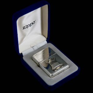 Zippo Xưa 1950s – Sterling – Bạc Nguyên Khối – Bạc Khối 92.5 – San Gabriel Country Club 21