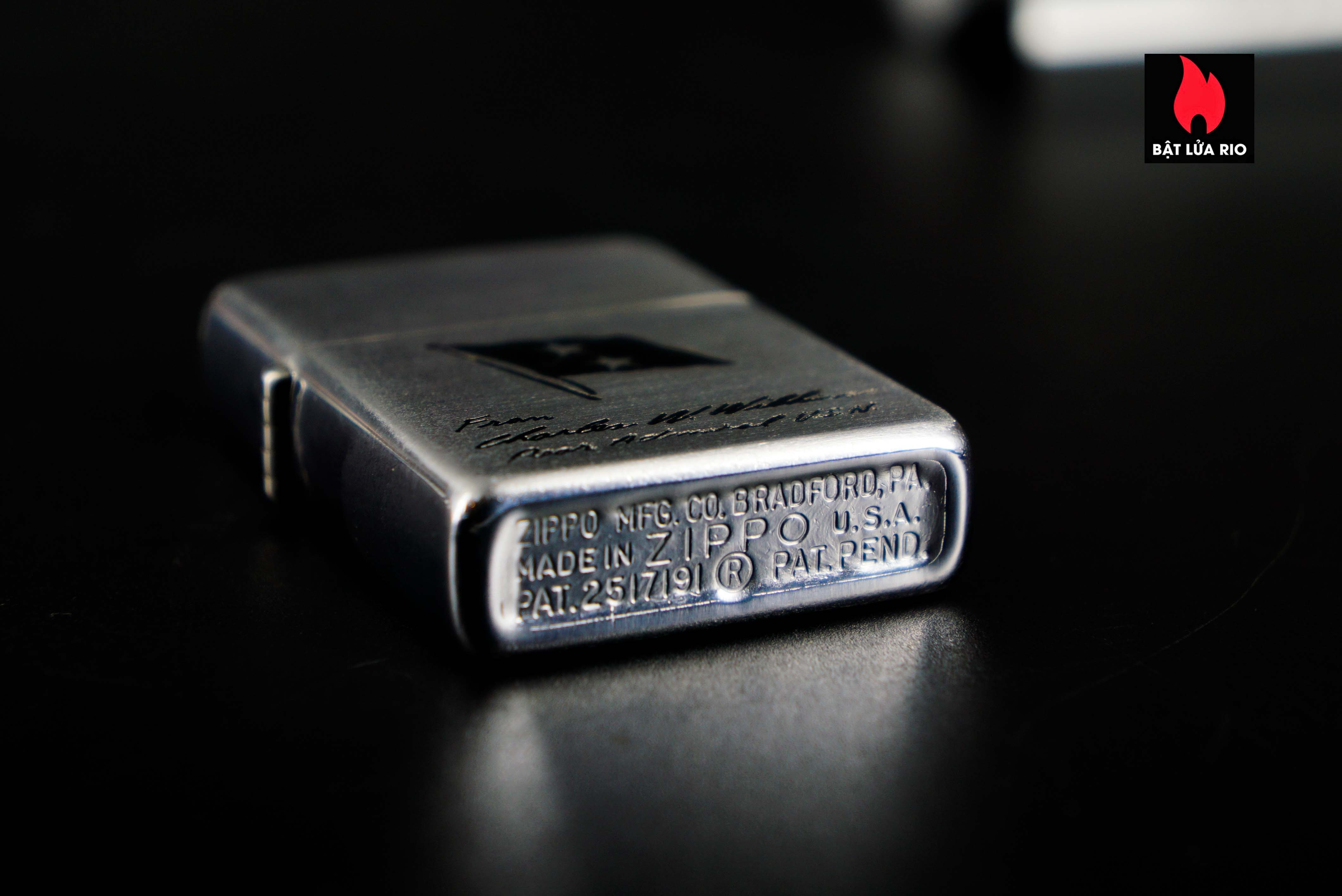 Zippo Xưa 1953 – Rear Admiral Charles W. Wilkins – U.S. Navy 62 Zippo Xưa 1953 – Rear Admiral Charles W. Wilkins – U.S. Navy 4