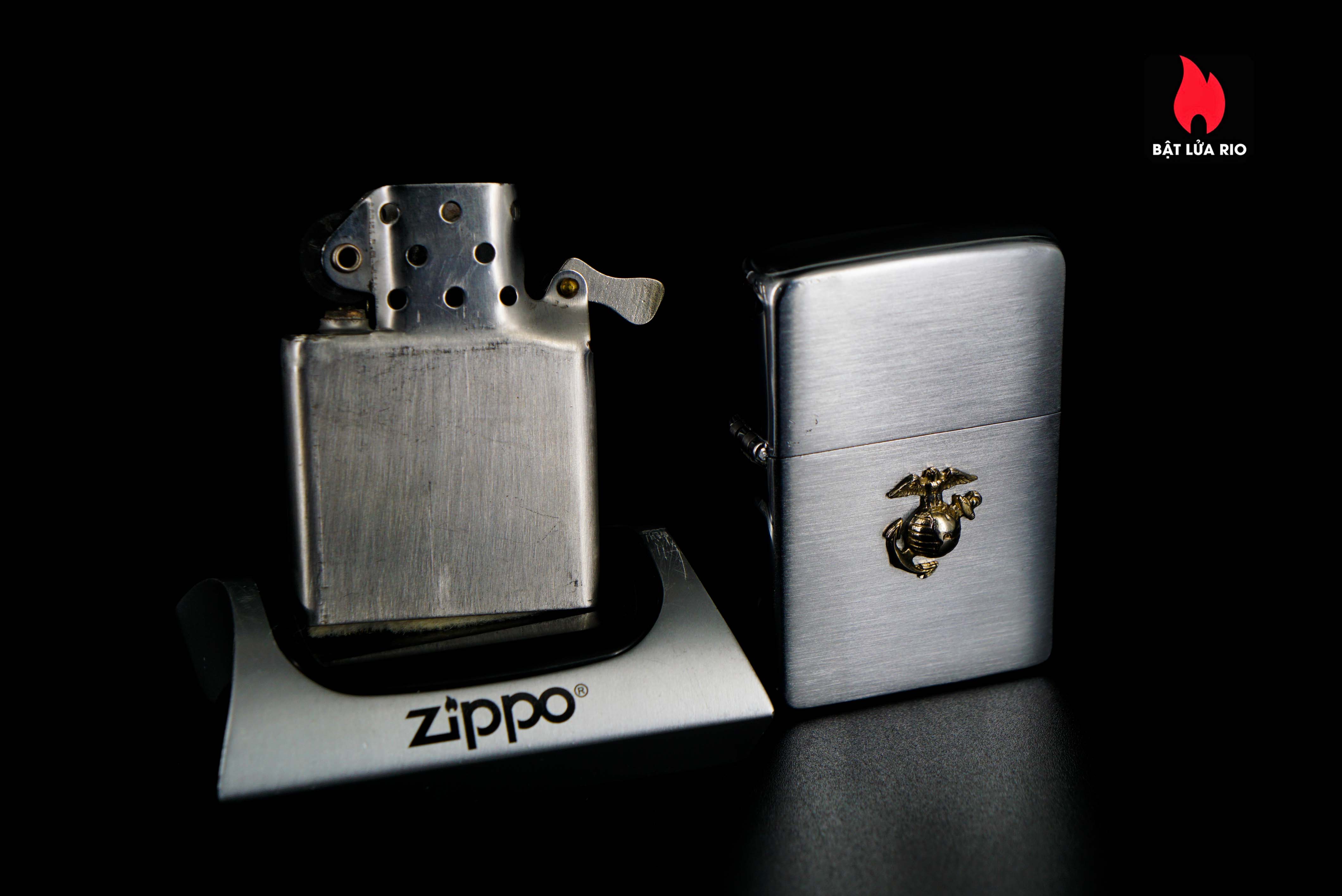 Zippo Xưa 1956 – U.S Marine 77 Zippo Xưa 1956 – U.S Marine 1