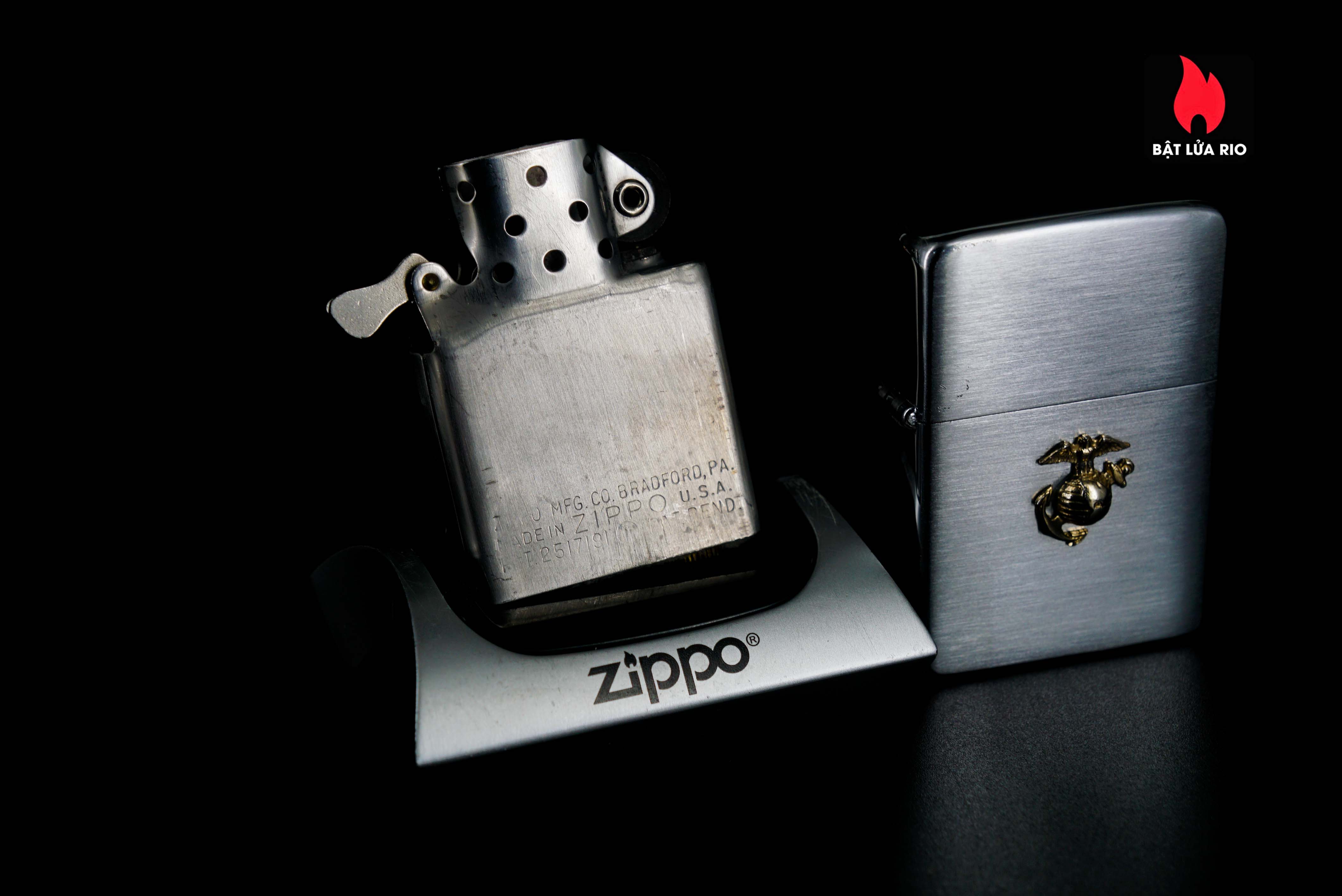 Zippo Xưa 1956 – U.S Marine 76 Zippo Xưa 1956 – U.S Marine 2