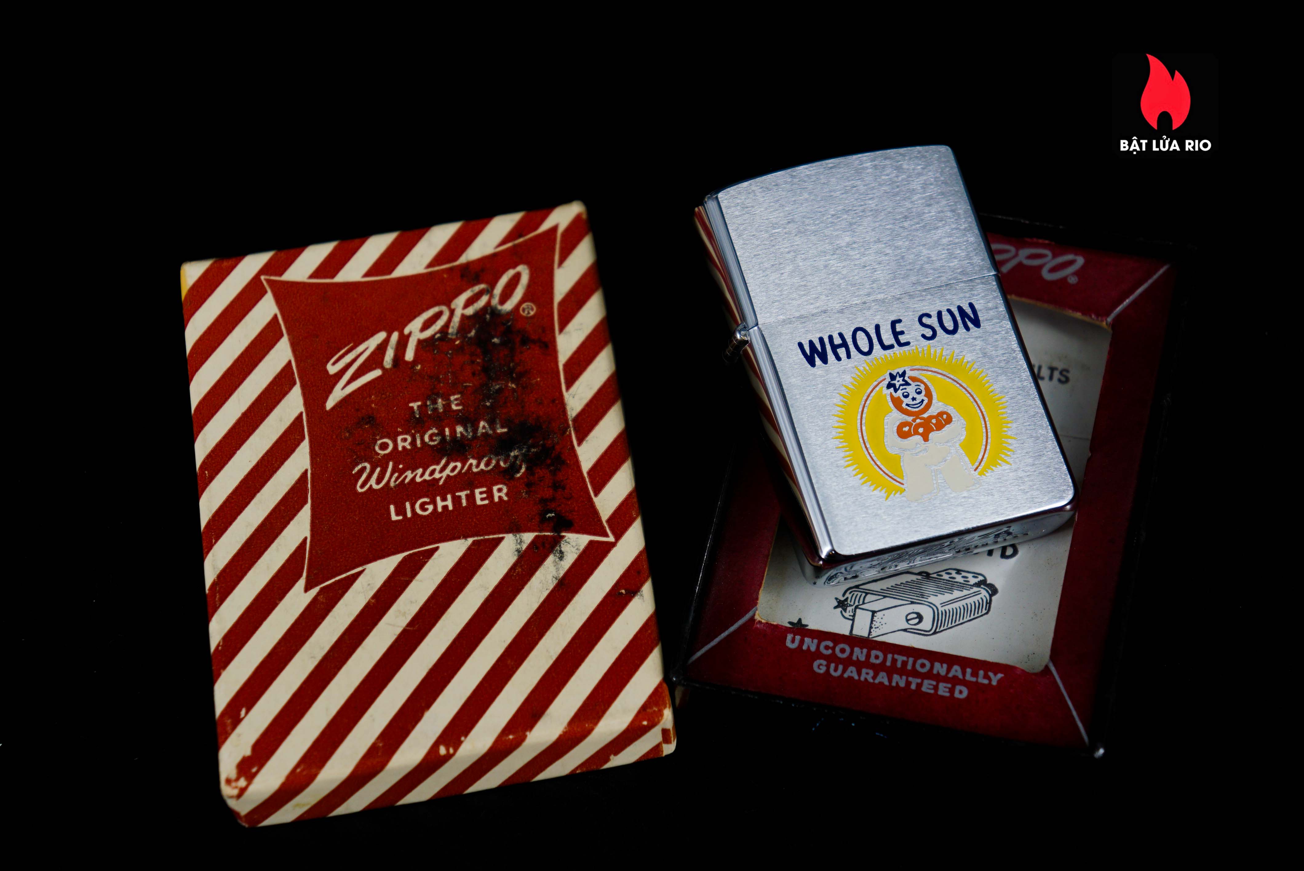 Zippo Xưa 1958 – Whole Sun 20