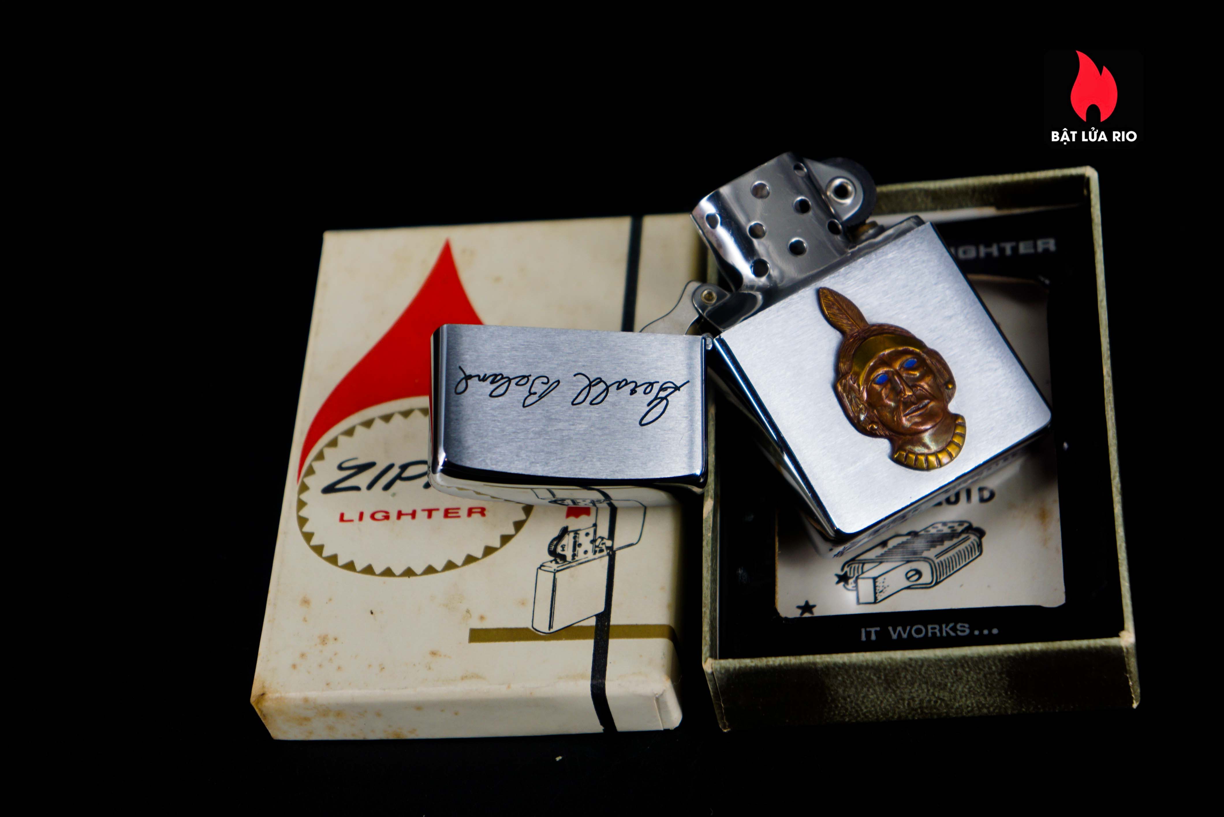 Zippo Xưa 1962 – Navajo – Navajo Gerold Beland 26