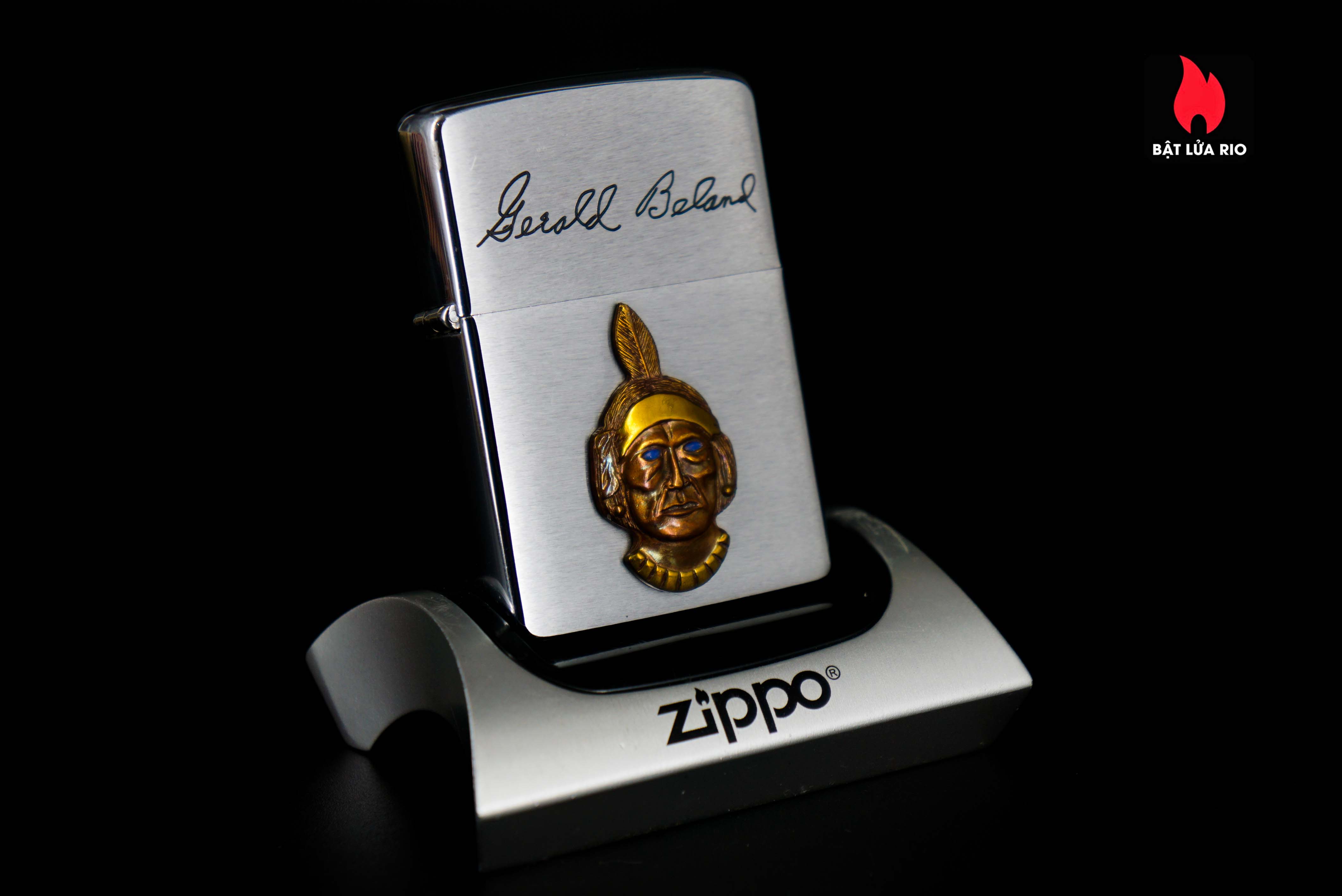 Zippo Xưa 1962 – Navajo – Navajo Gerold Beland