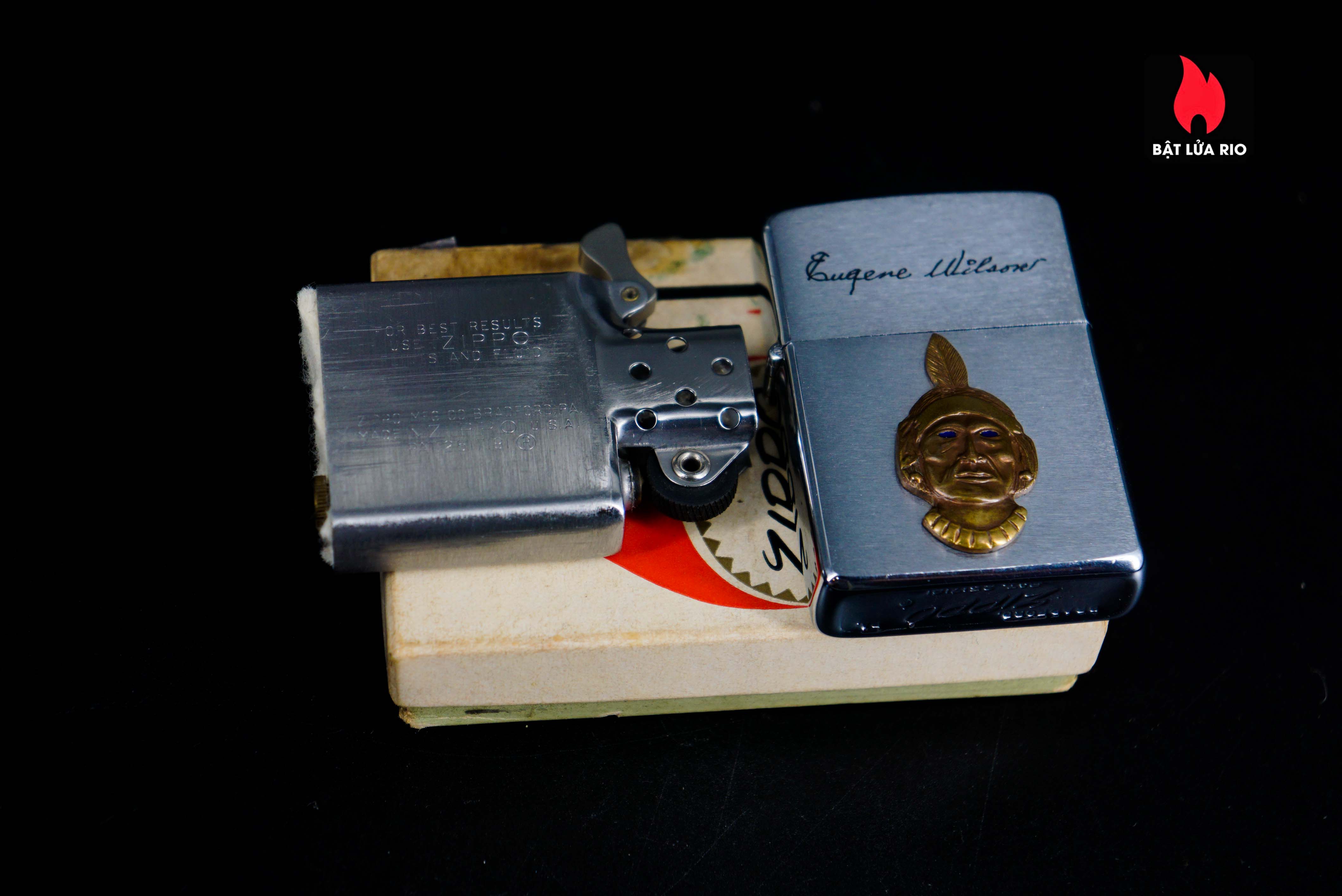 Zippo Xưa 1963 – Navajo – Navajo Eugene Wilson 18