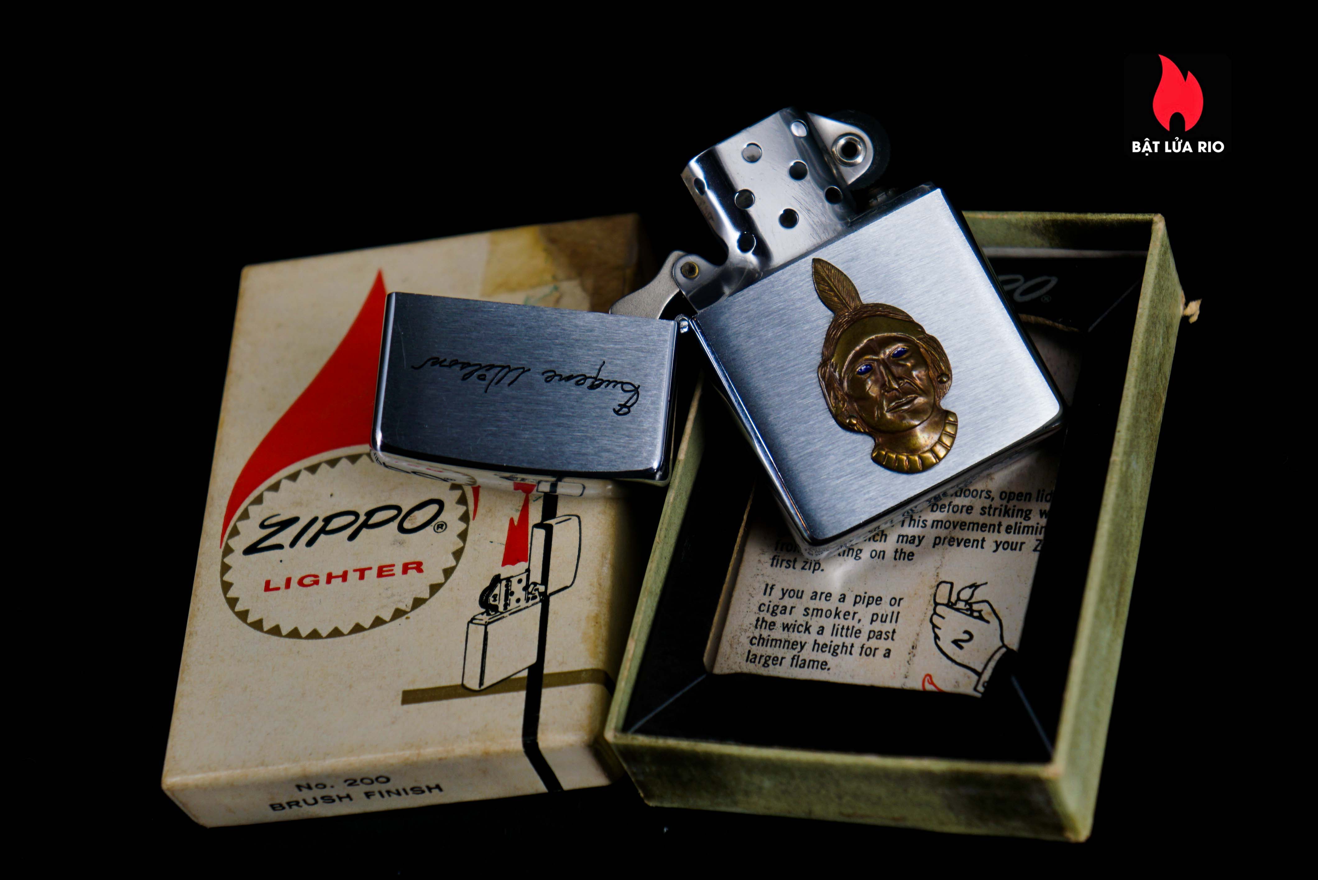 Zippo Xưa 1963 – Navajo – Navajo Eugene Wilson 28
