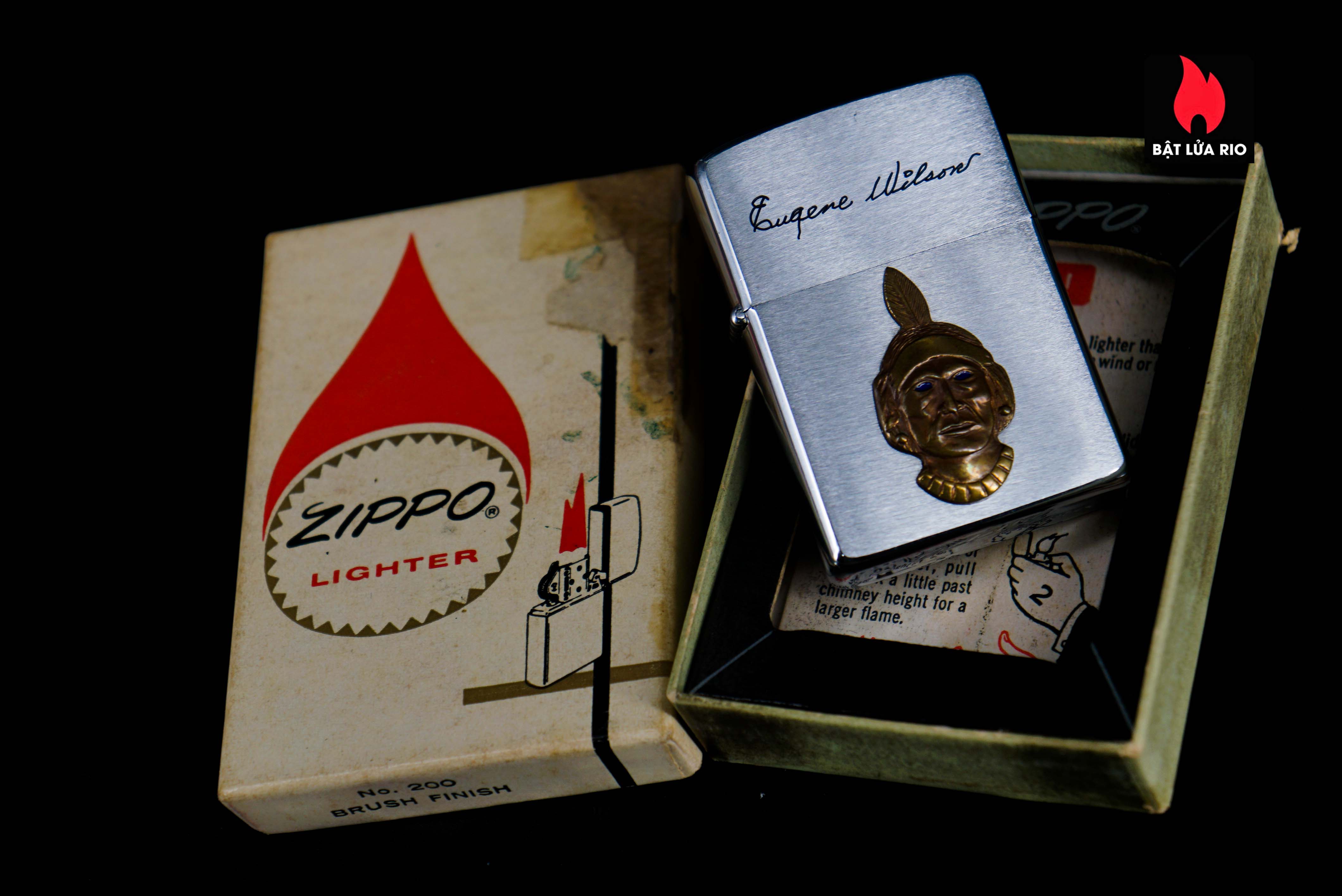 Zippo Xưa 1963 – Navajo – Navajo Eugene Wilson 30