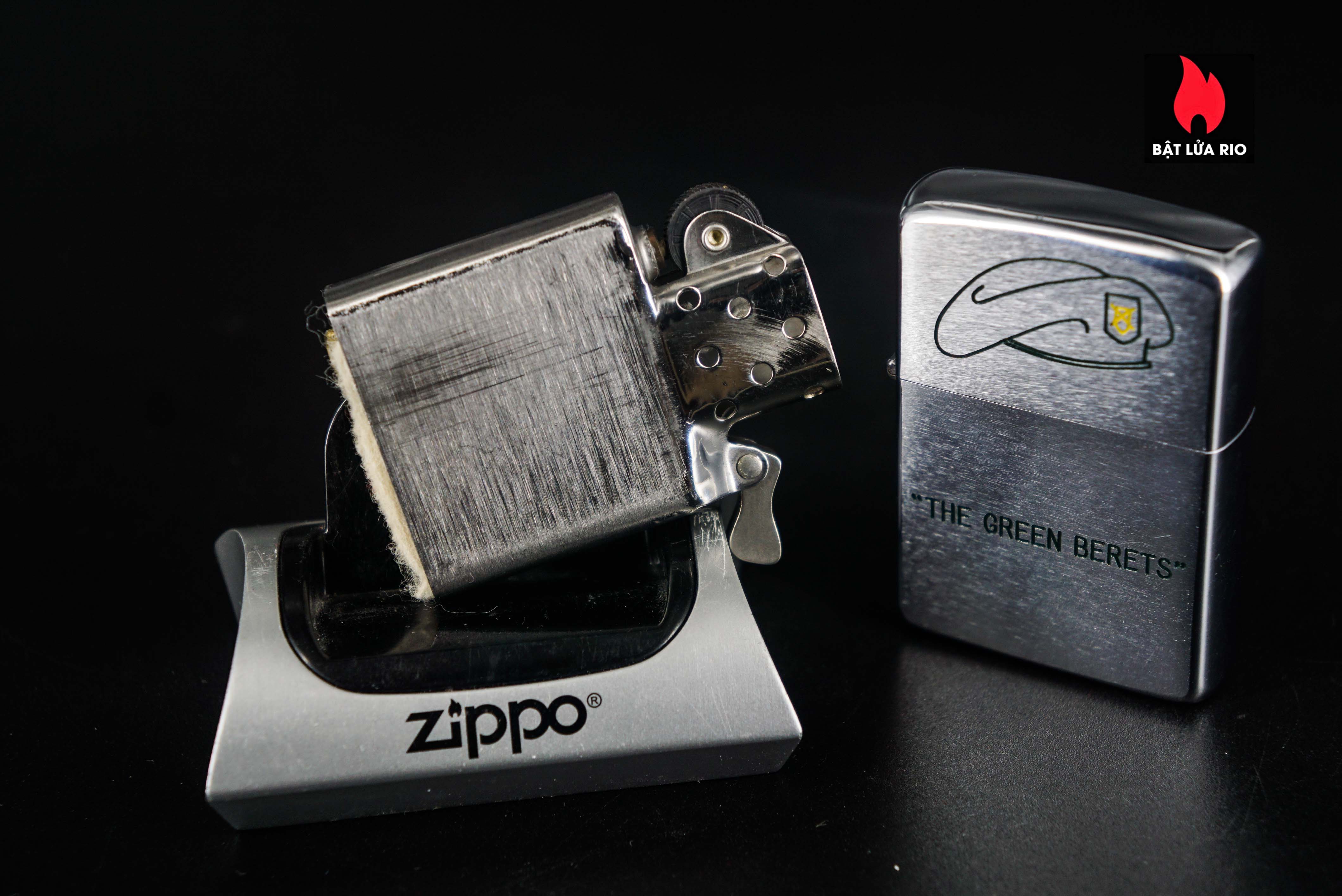 Zippo Xưa 1967 – Alaska 66-68 Danny – Brushed Chrome 1