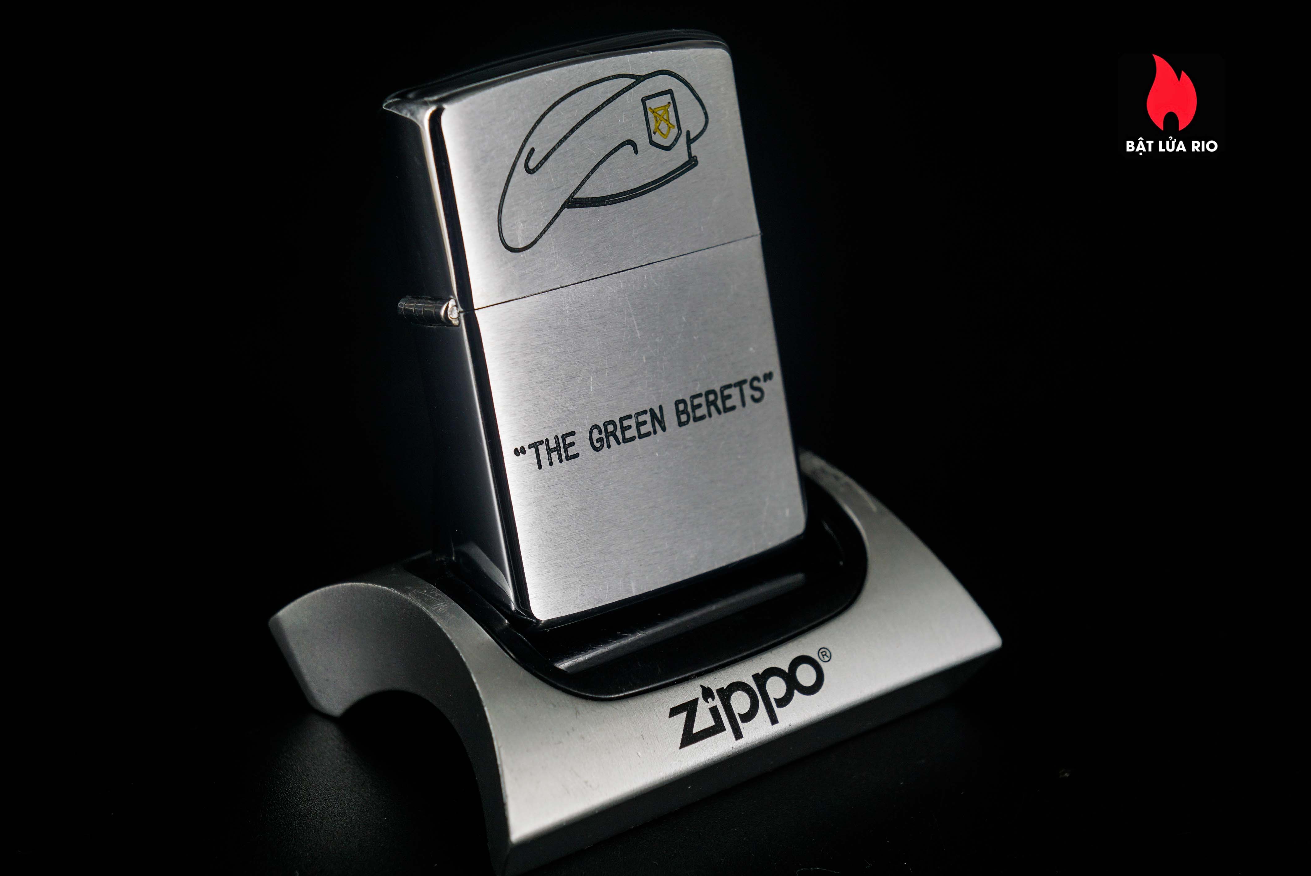 Zippo Xưa 1967 – Alaska 66-68 Danny – Brushed Chrome