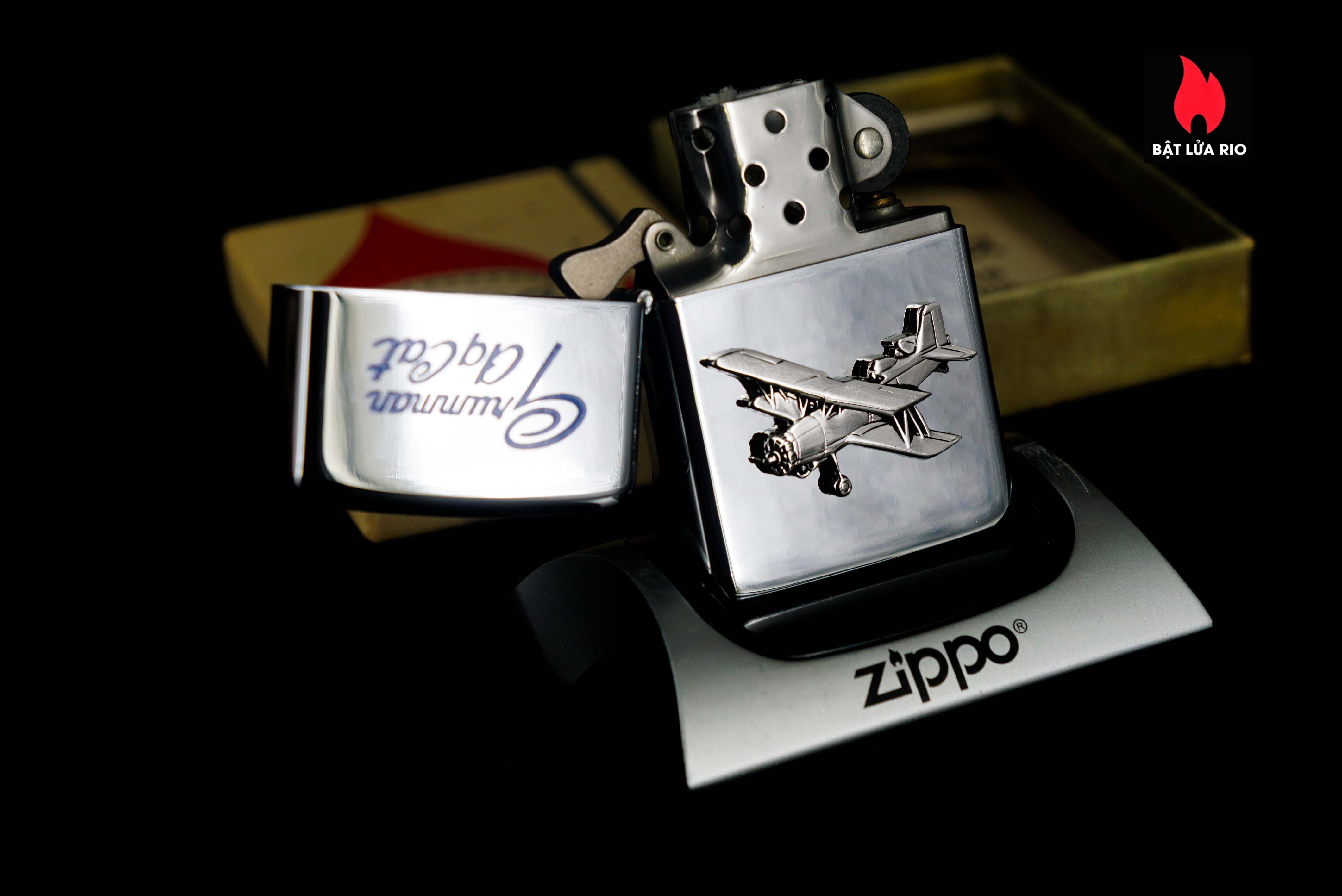 Zippo Xưa 1972 – Grumman AgCat 12