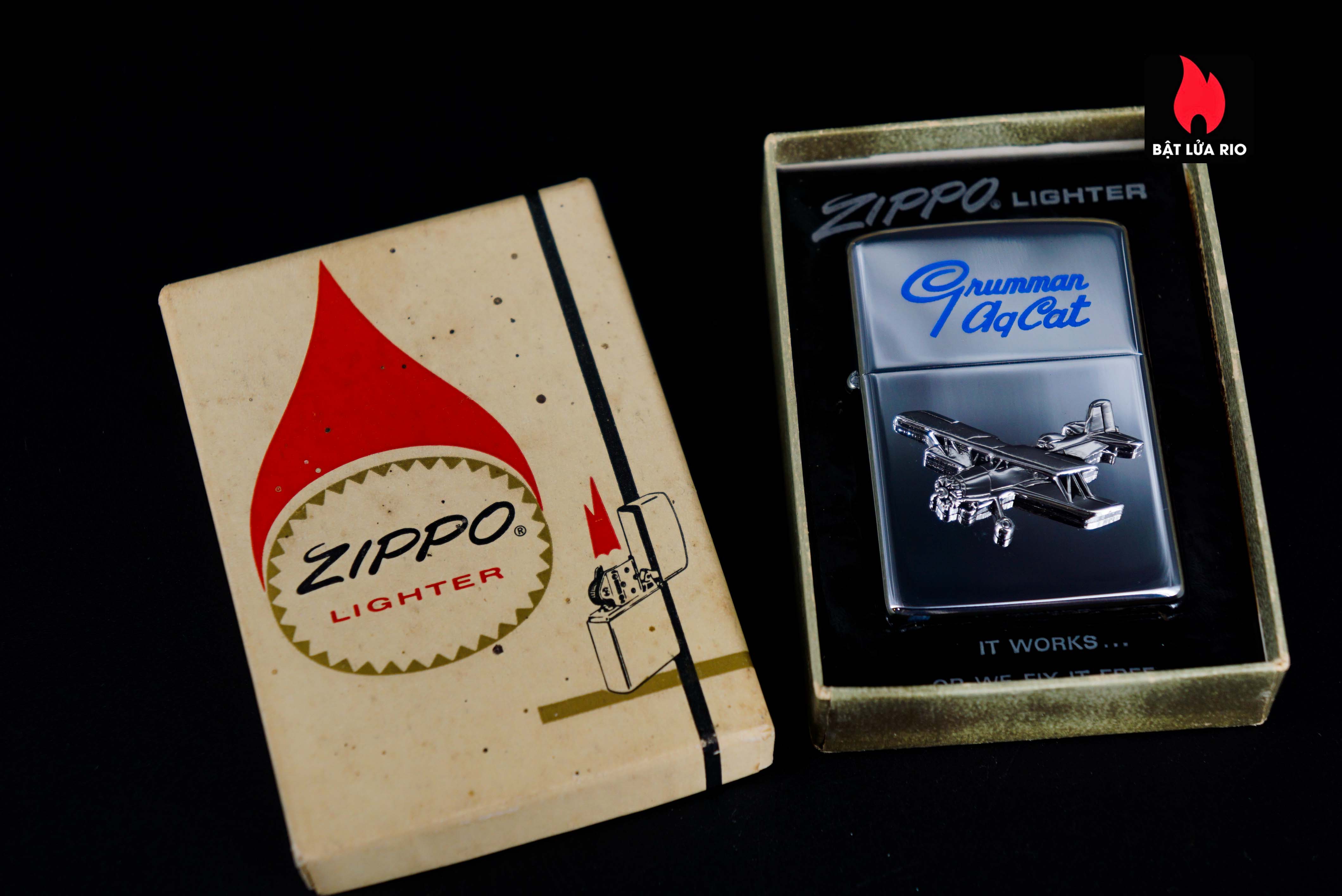 Zippo Xưa 1972 – Grumman AgCat 19