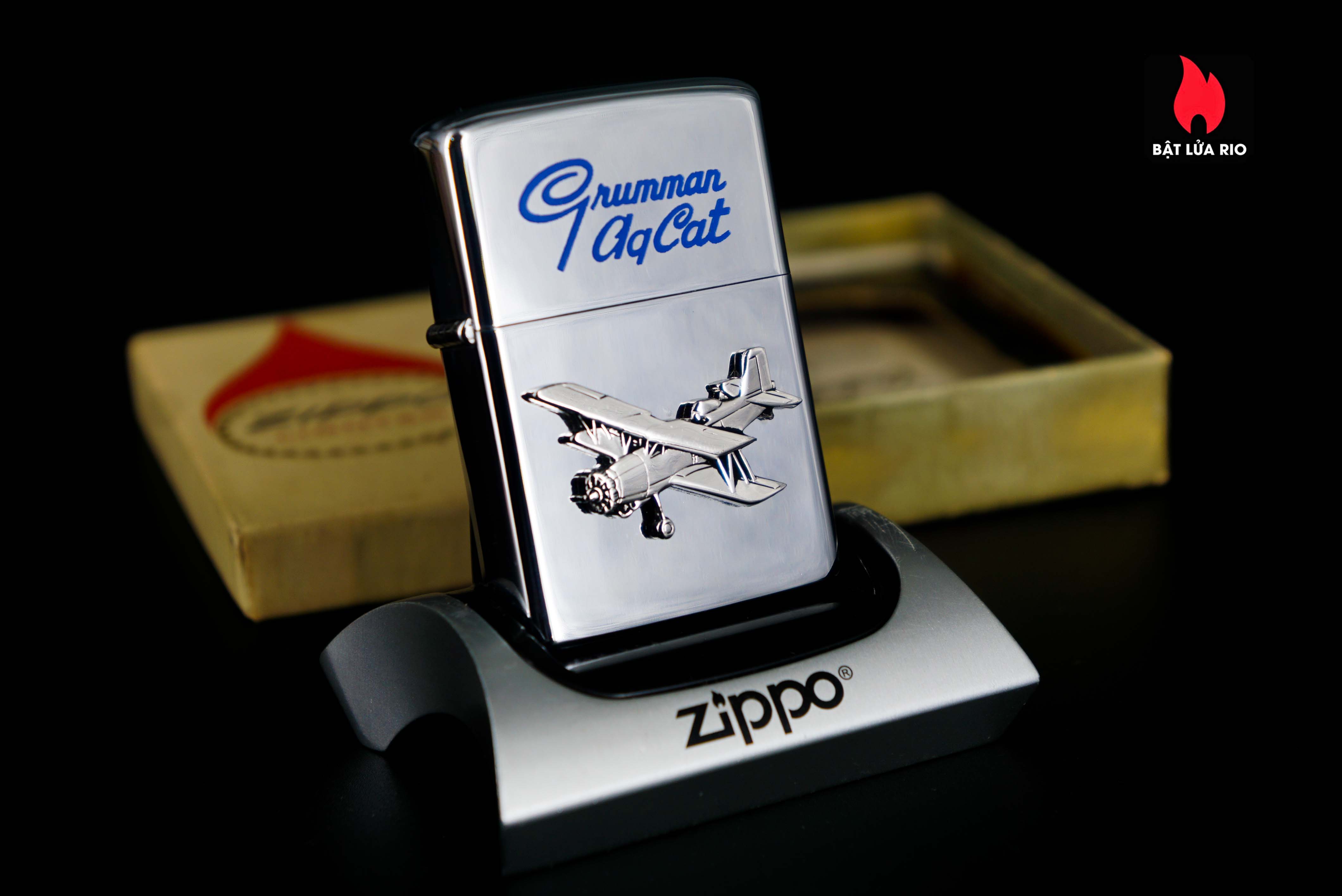 Zippo Xưa 1972 – Grumman AgCat