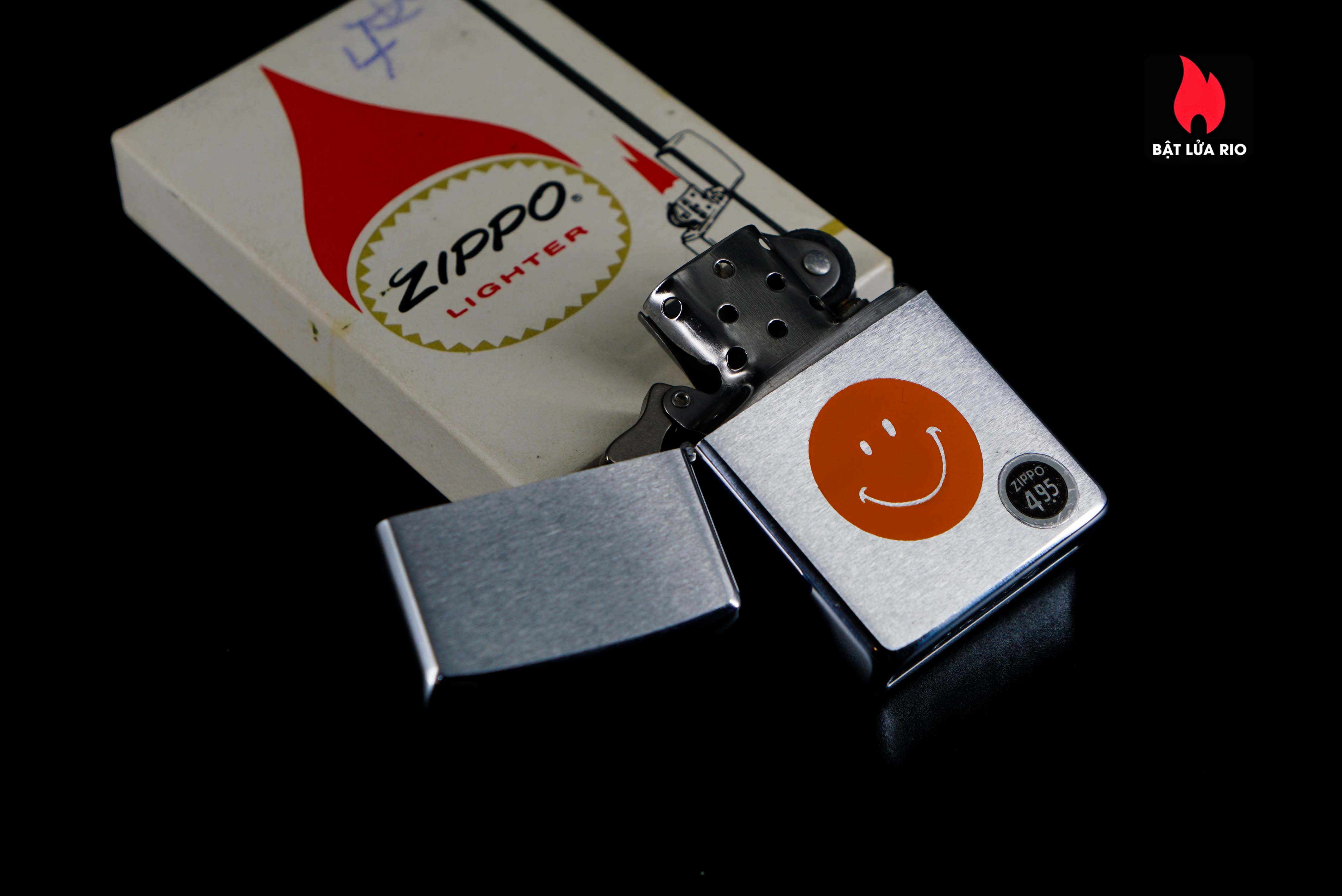 Zippo Xưa 1972 – Smiley Face – Orange 46 Zippo Xưa 1972 – Smiley Face – Orange 10