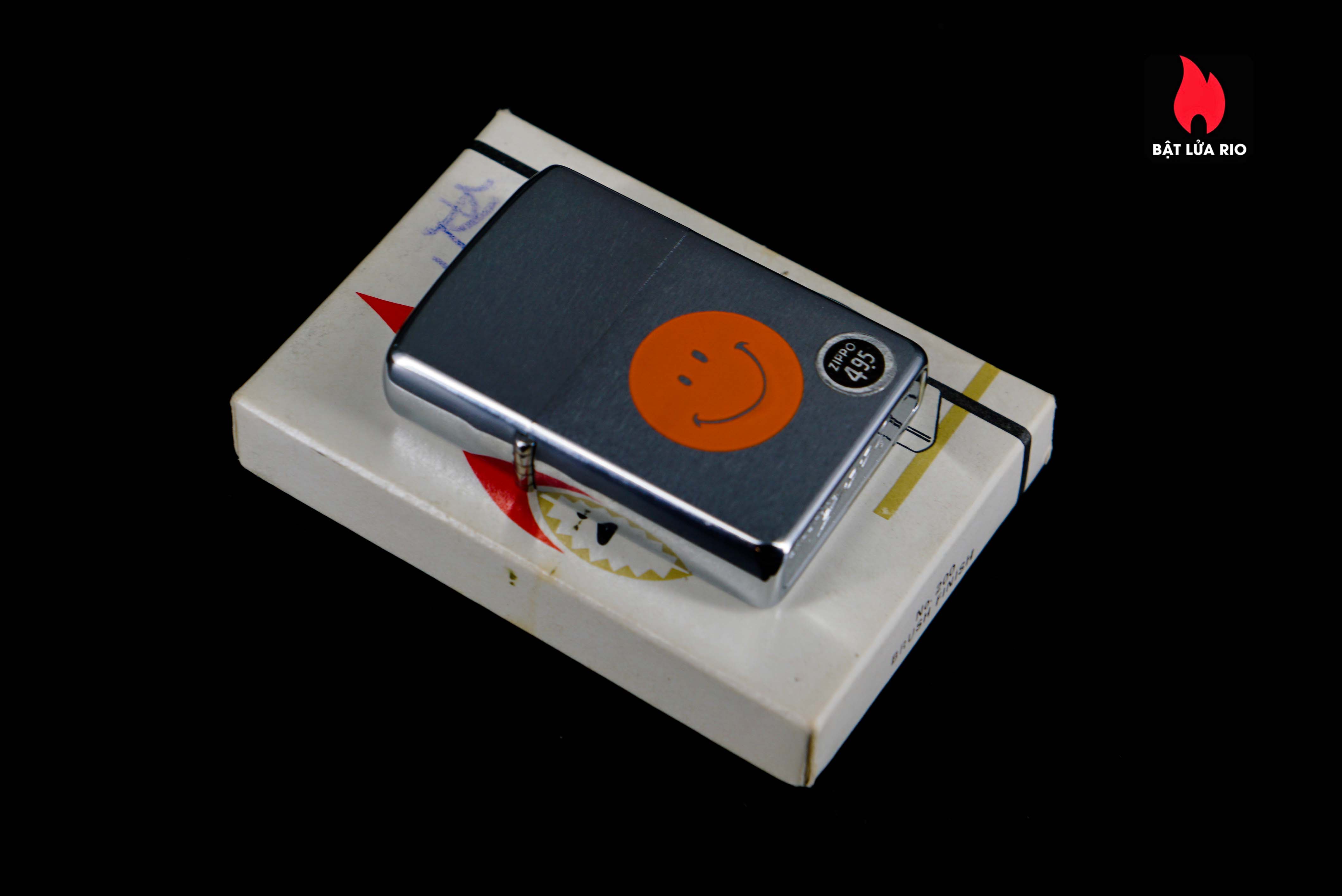 Zippo Xưa 1972 – Smiley Face – Orange 42 Zippo Xưa 1972 – Smiley Face – Orange 14